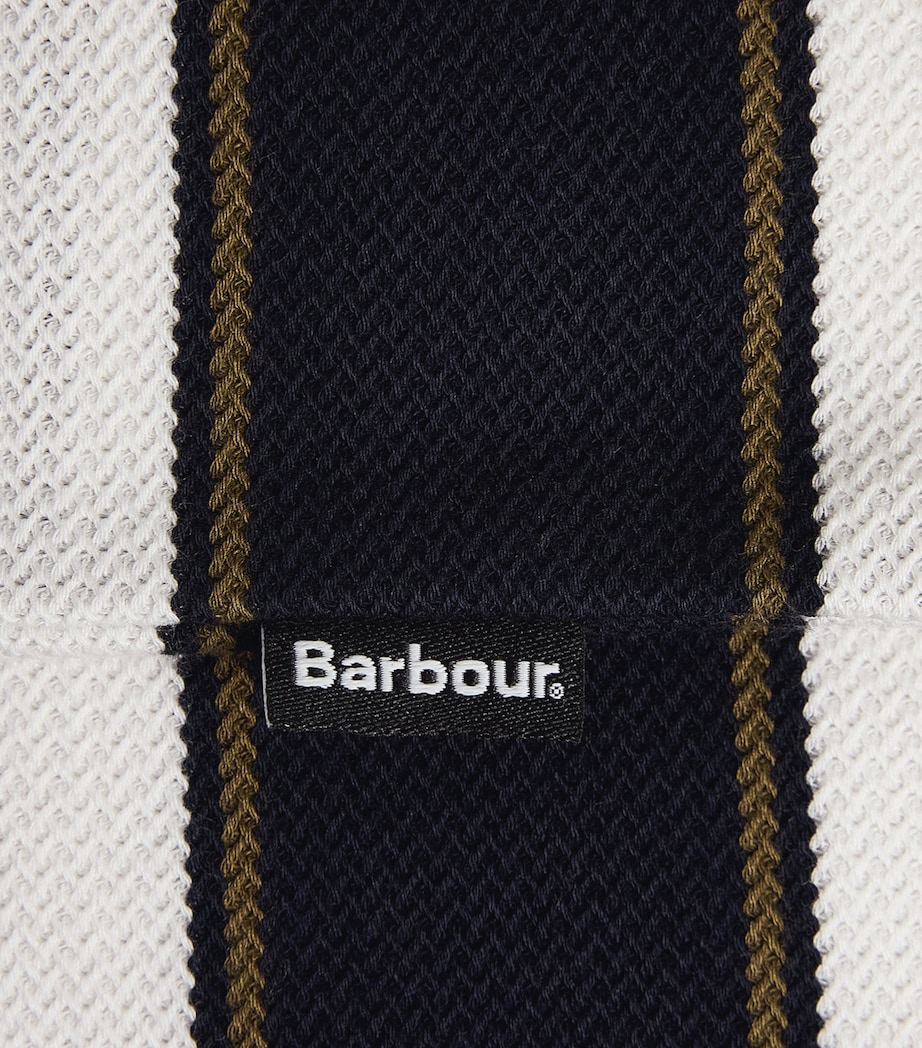 Barbour Mens Stripe T-Shirt Dark Navy Image 6