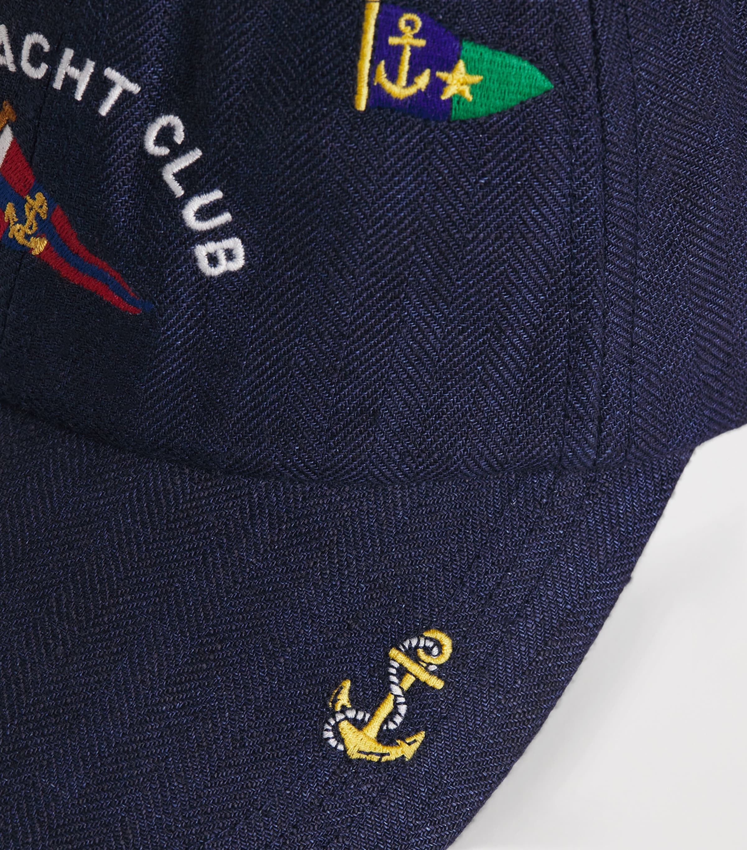 Polo Ralph Lauren Cotton Yacht Club Baseball Cap Refined Navy Image 5