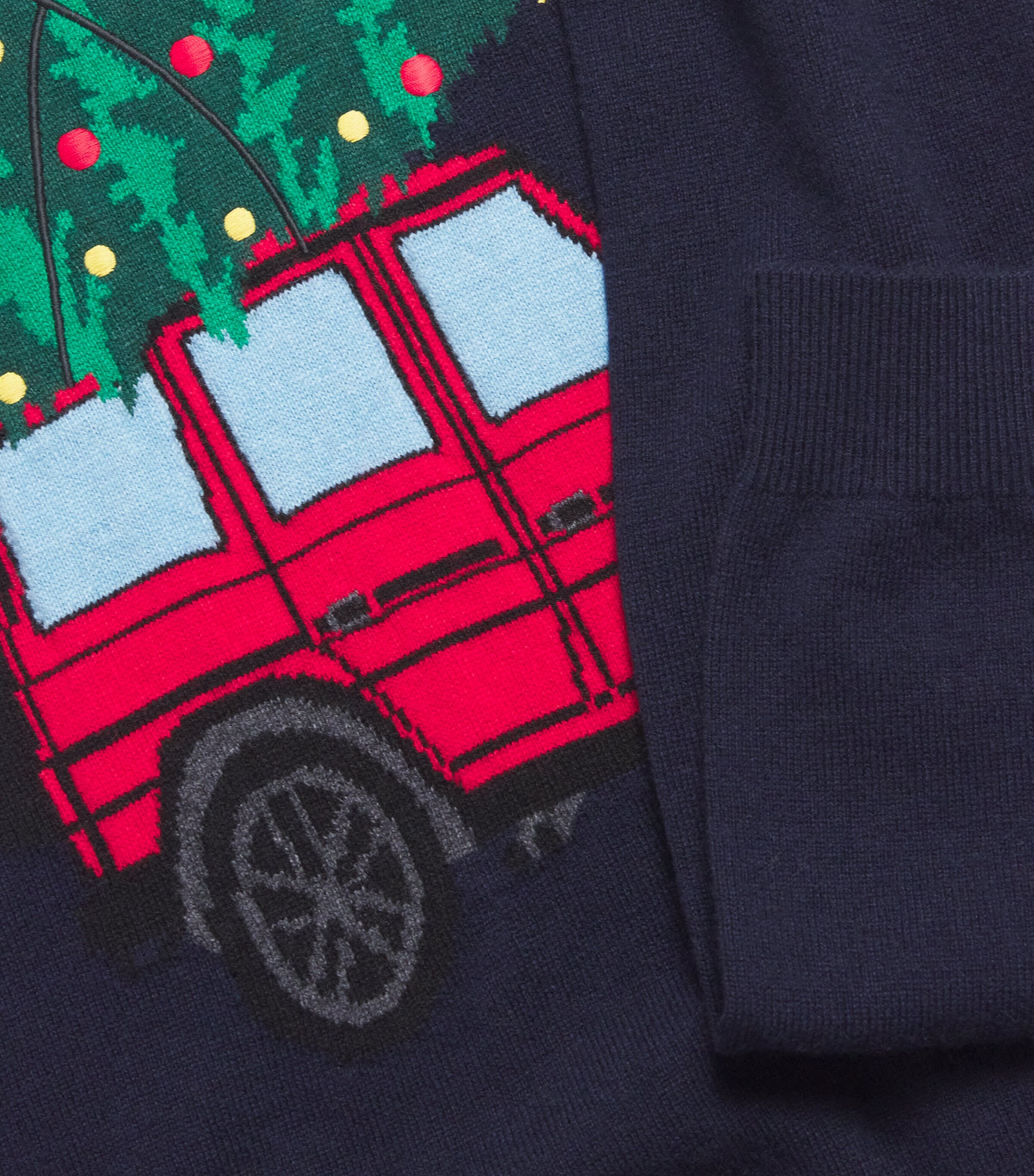 Mc2 Saint Barth Kids Wool-Blend Christmas Sweater (4-16 Years) Image 3