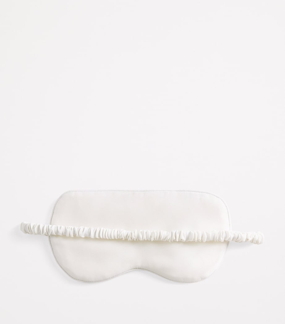Silk Audrey Eye Mask IVORY Image 3