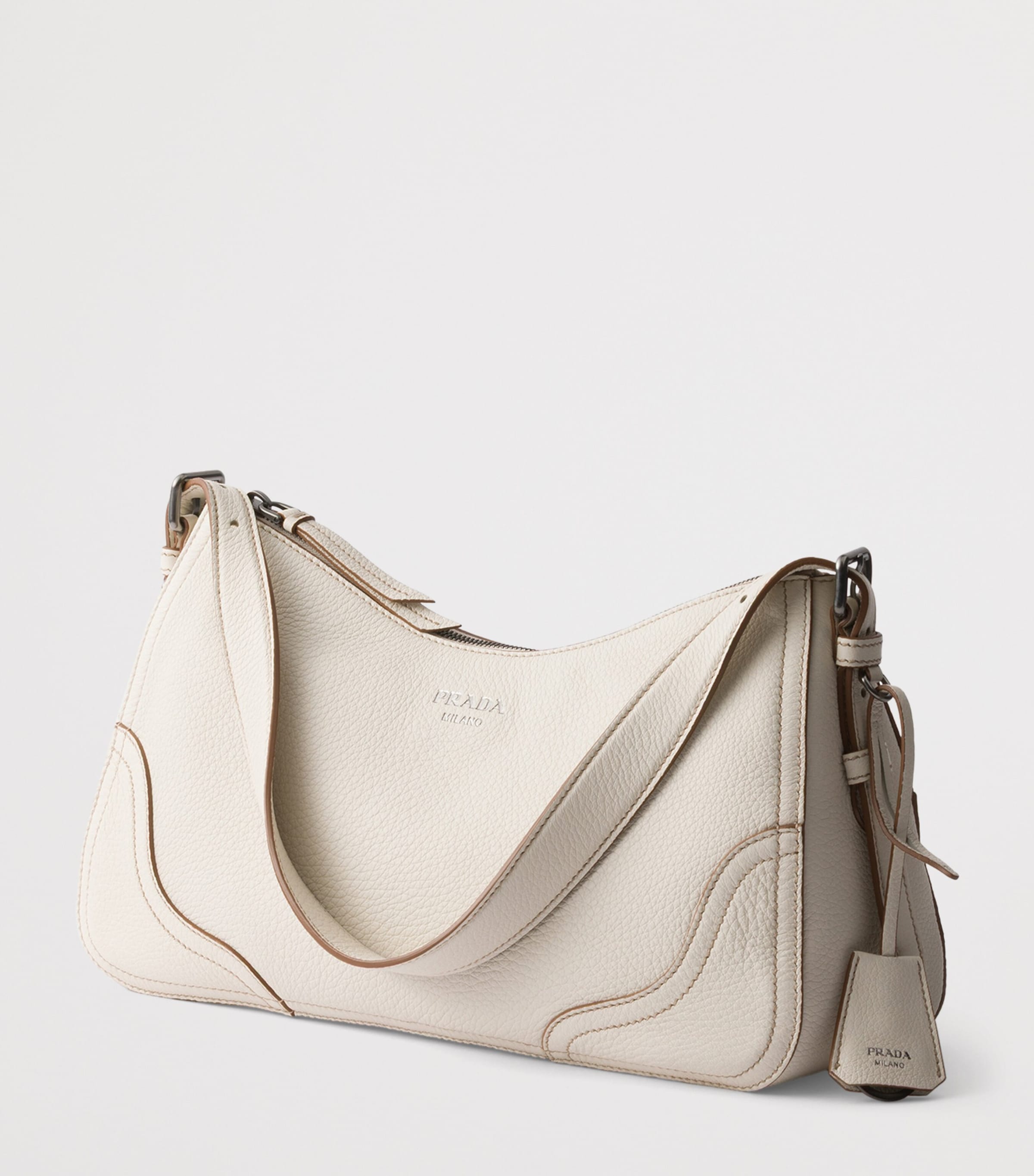 Large Leather Aimèe Shoulder Bag F0K74 Image 2