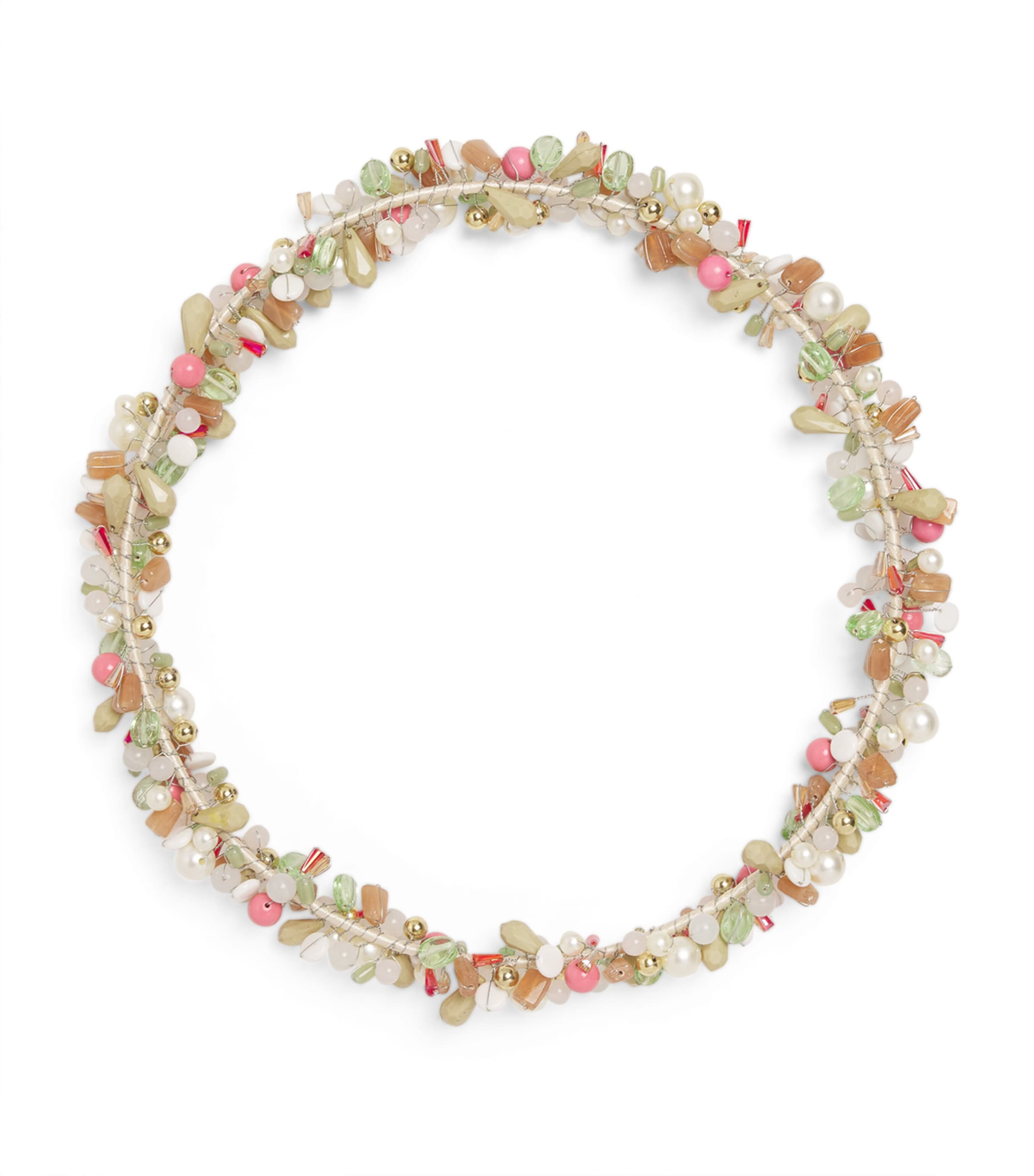 Harrods Beaded Wreath In Multi