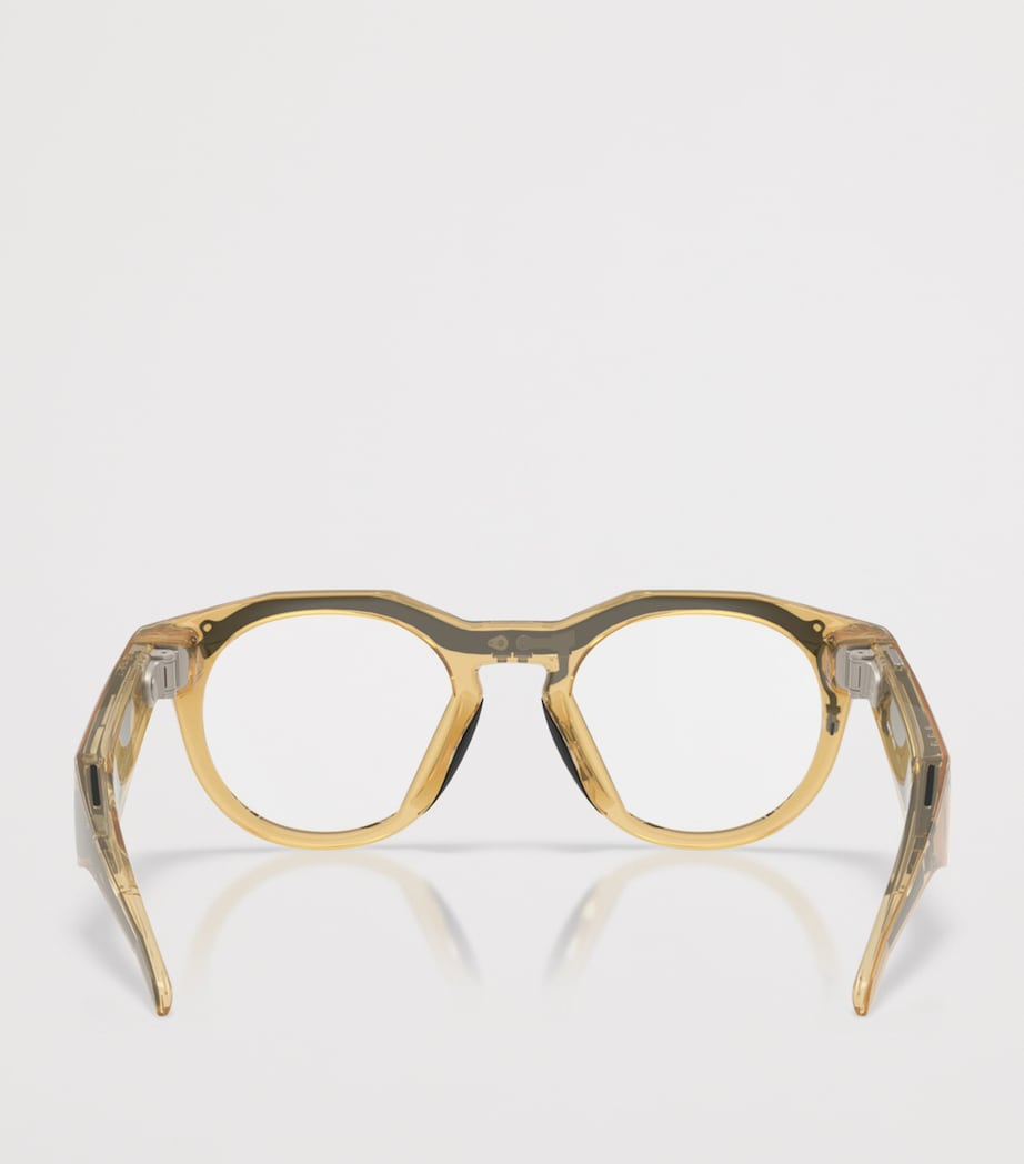Oakley x Meta HSTN Transitions AI Sunglasses Yellow Image 4