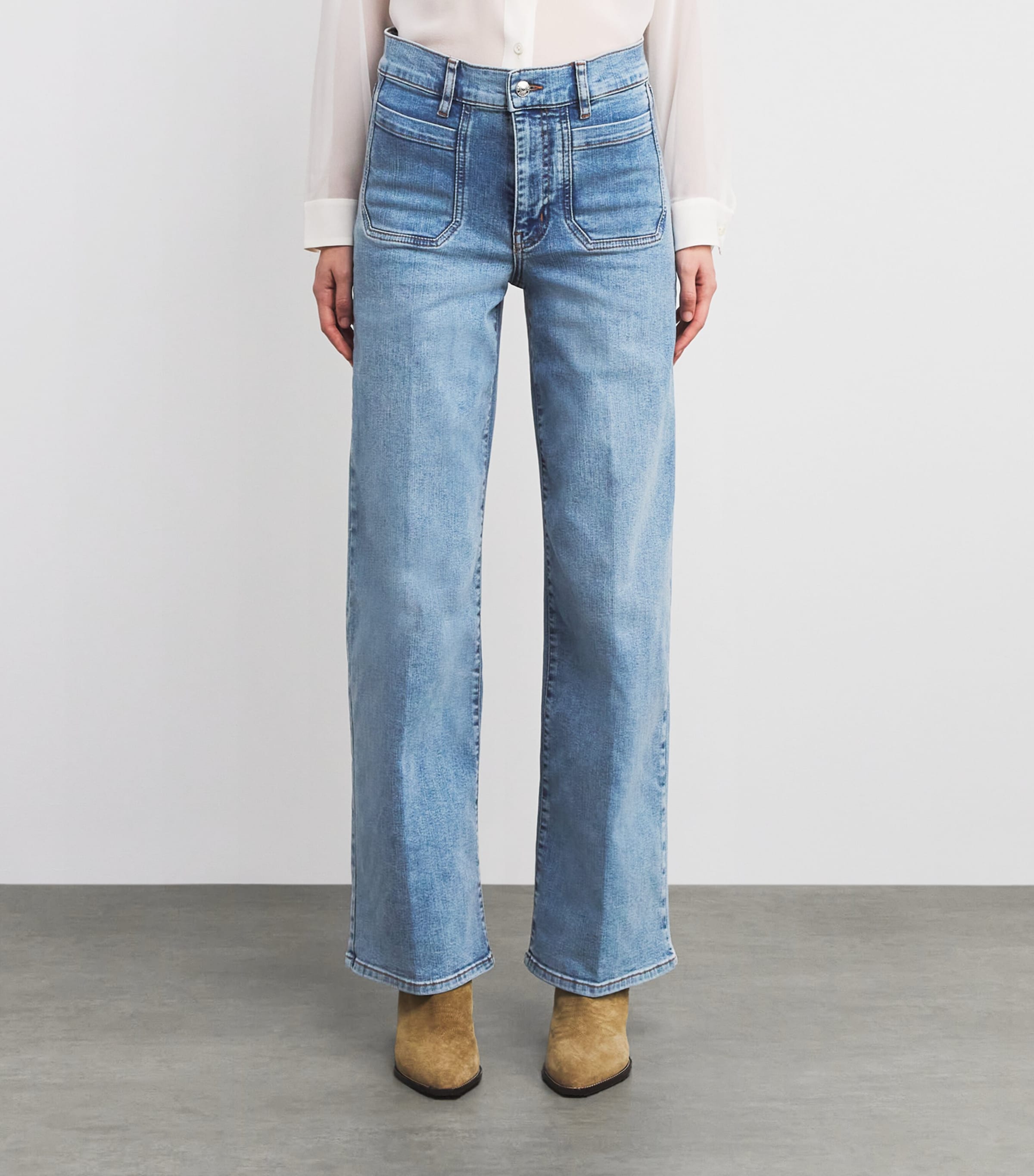 Le Slim Palazzo Modernist Pocket Jeans DIVERGE Image 3
