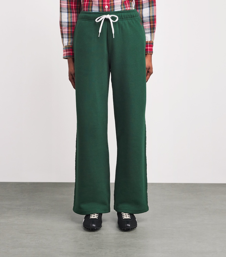 Cotton-Blend Polo Pony Sweatpants NORTHWEST PINE Image 3