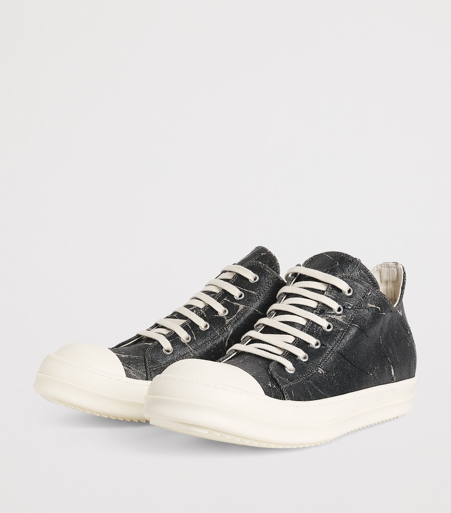 DRKSHDW Megacrust Denim Classic Low-Top Sneakers FOIL/MILK/MILK/ 5911 Image 3