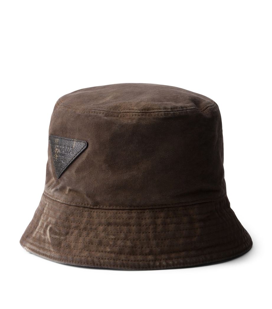 Cotton Triangle Bucket Hat F0027 Image 1
