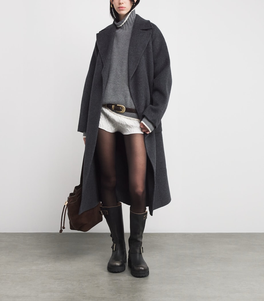 Wool-Cashmere Rollneck Sweater GREY Image 2