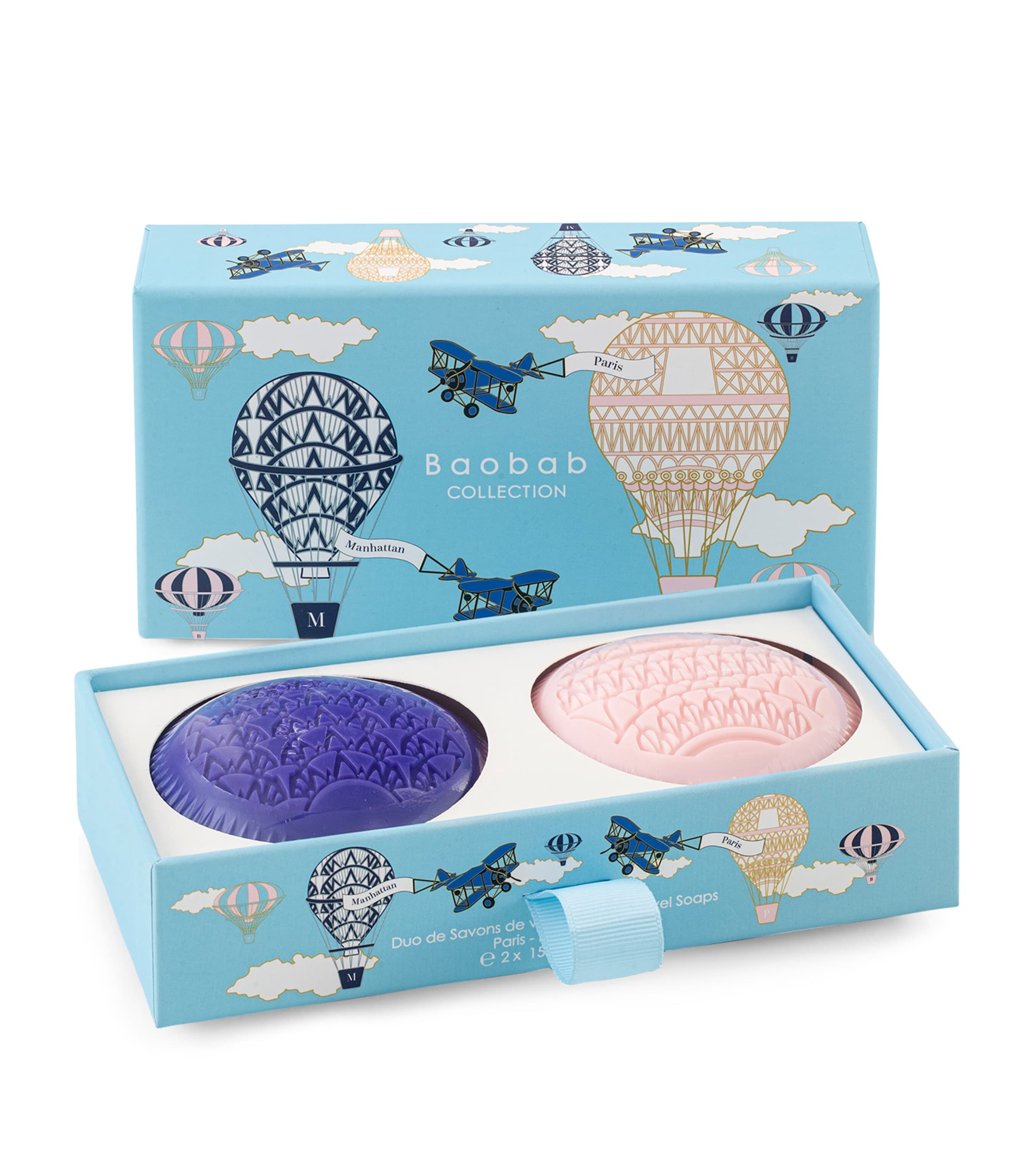 Baobab Collection Paris and Manhattan Soap Gift Set Image 2
