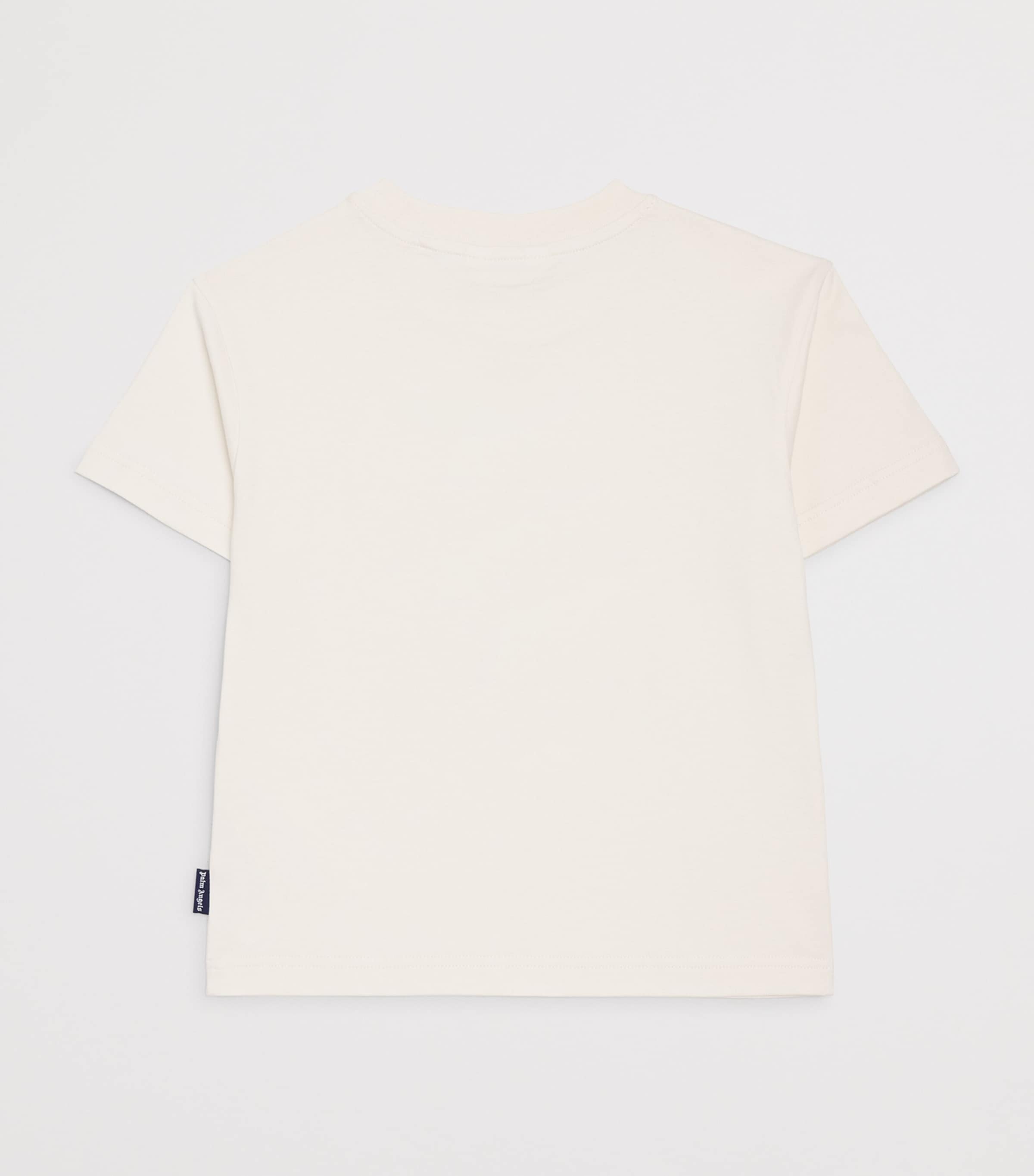 Palm Angels Kids Cotton Blurred Bear T-Shirt (4-12+ Years) White Image 2