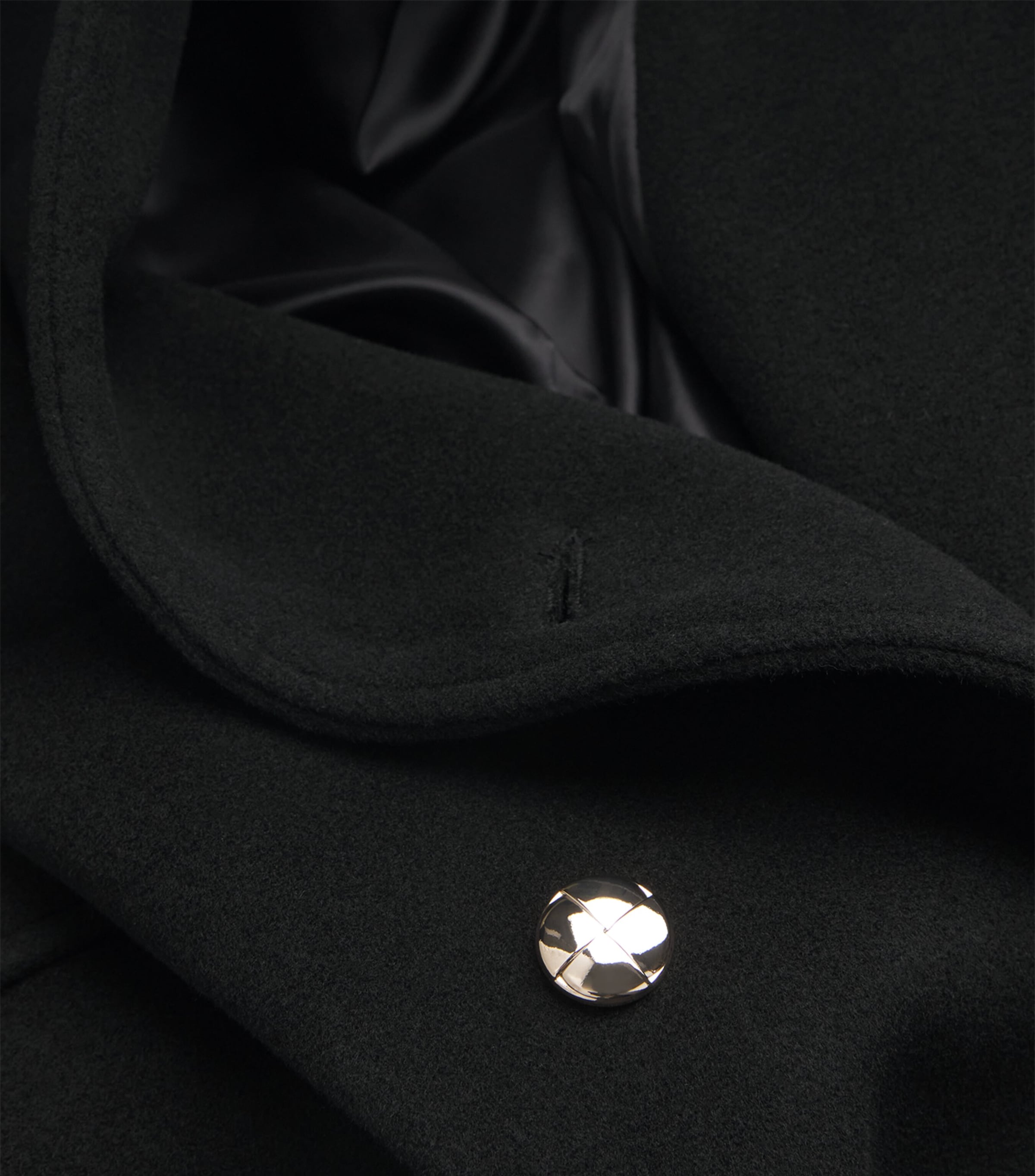Wool-Blend Overcoat BLACK Image 5