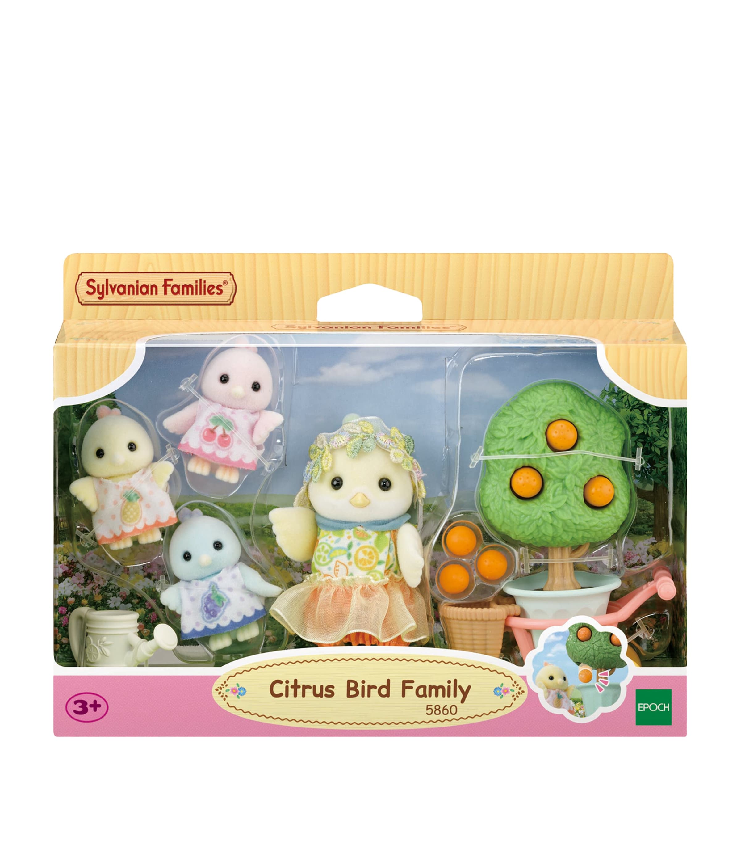 Sylvanian Families Citrus Bird Family Image 1