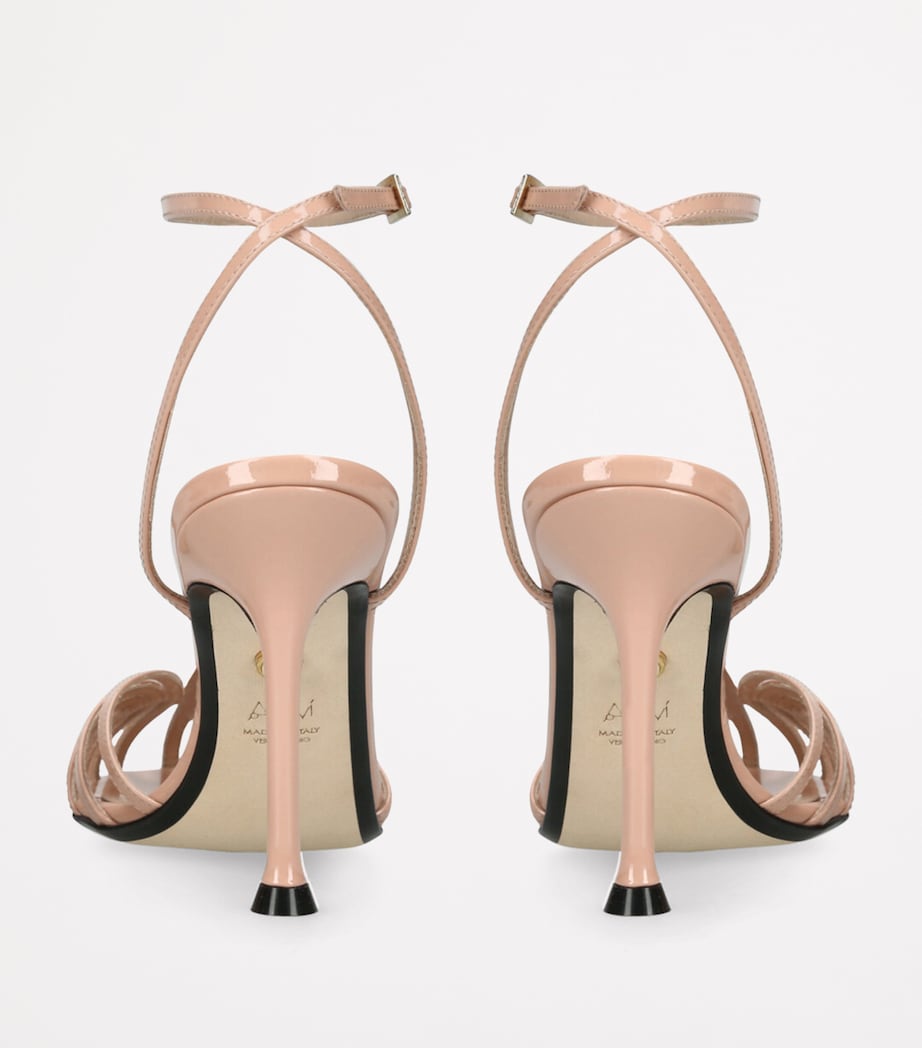 Patent Leather Ally Heeled Sandals 95 BLUSH Image 2