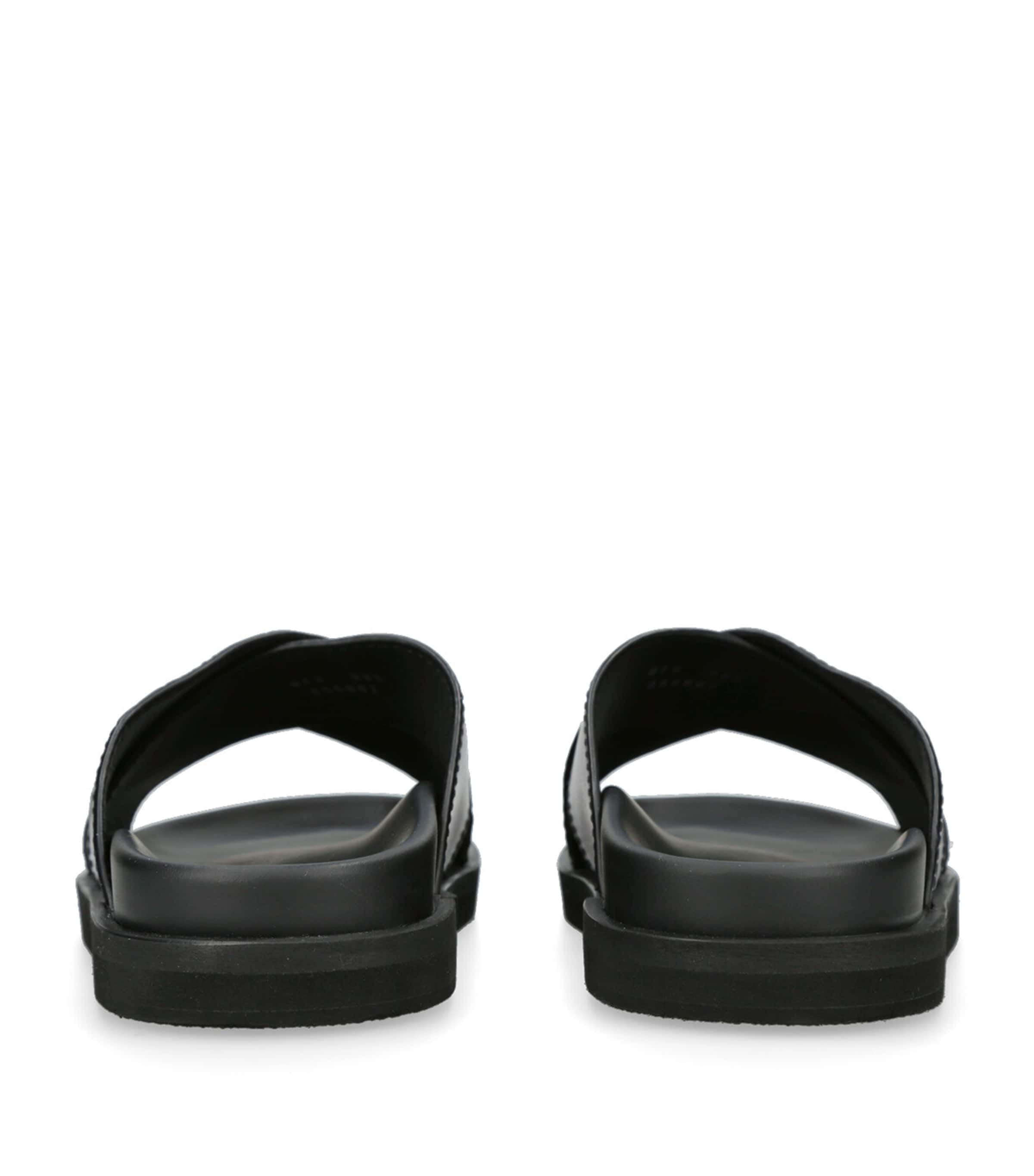 Crocodile Skin Panarea Sandals WINE Image 2