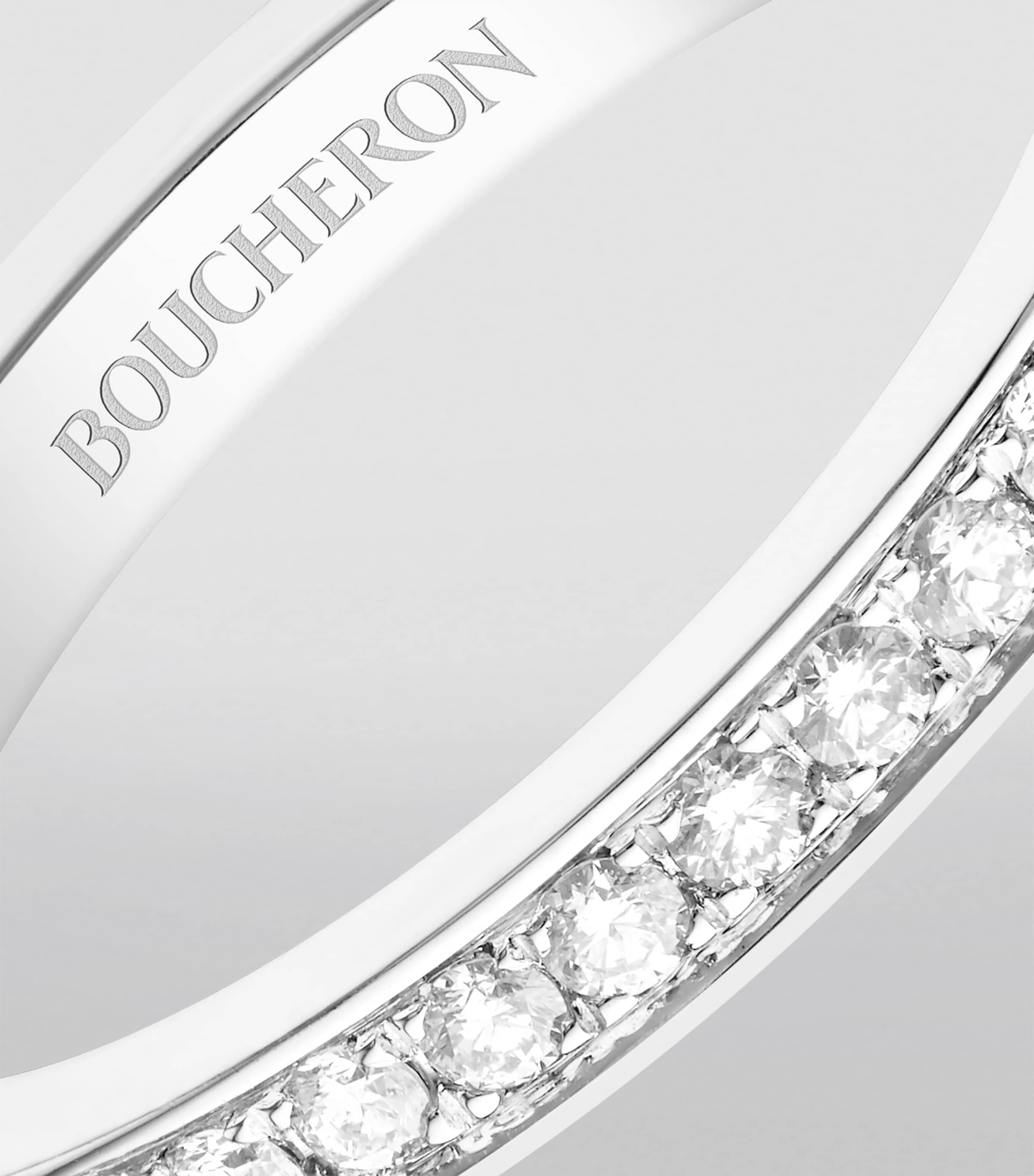 Platinum and Diamond Beloved Wedding Band PLATINUM Image 2