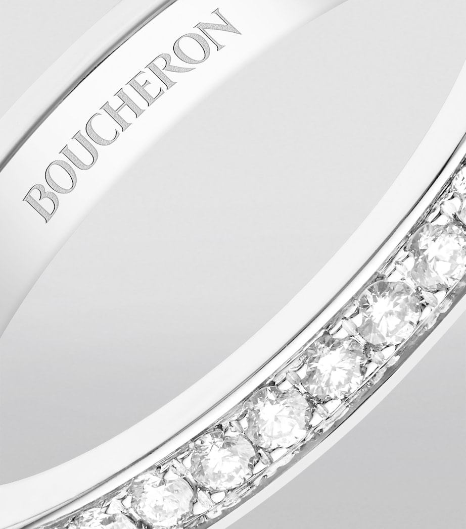 Platinum and Diamond Beloved Wedding Band PLATINUM Image 2