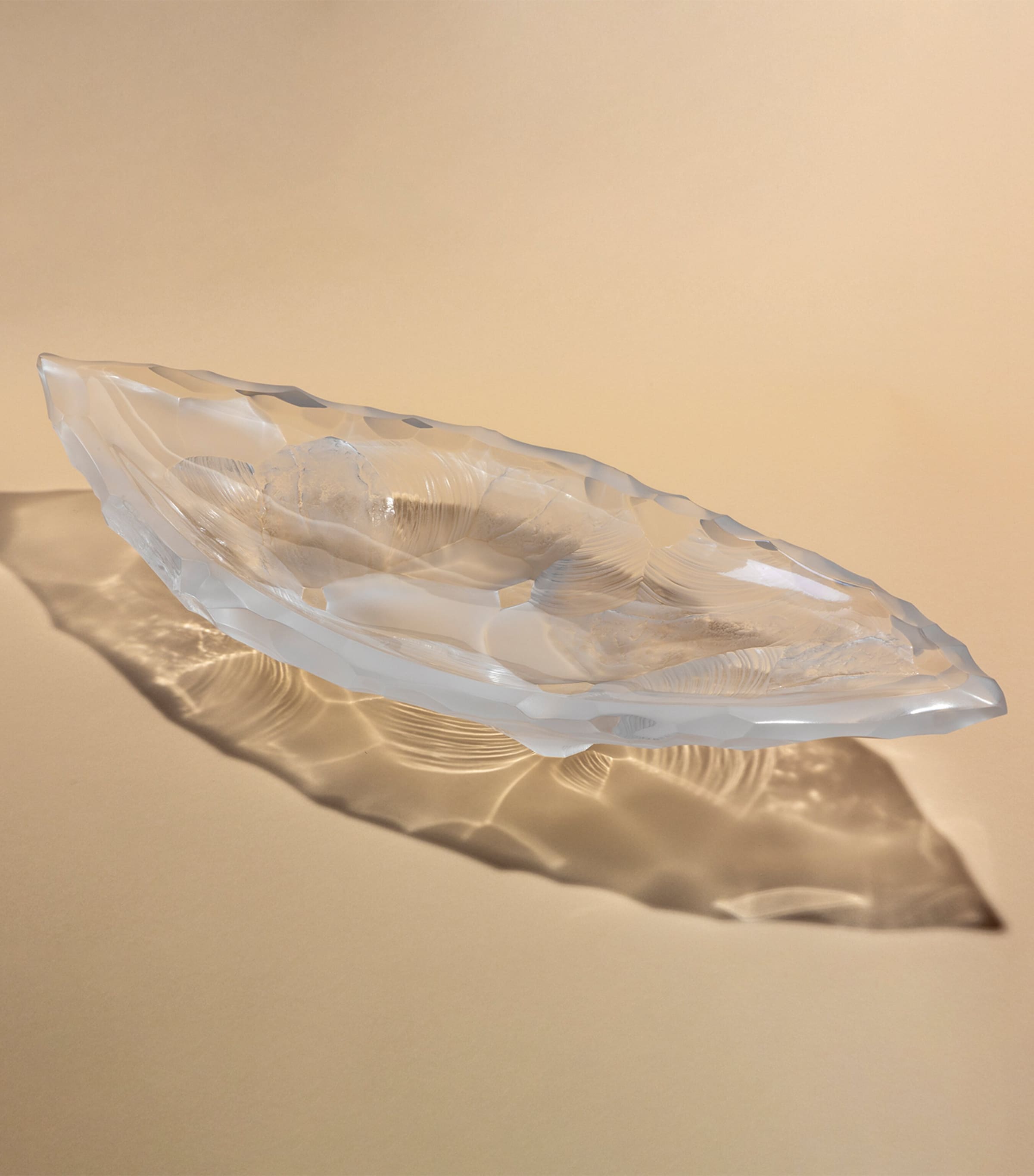 Medium Crystal Silex Bowl (46cm) INCOLORE Image 3