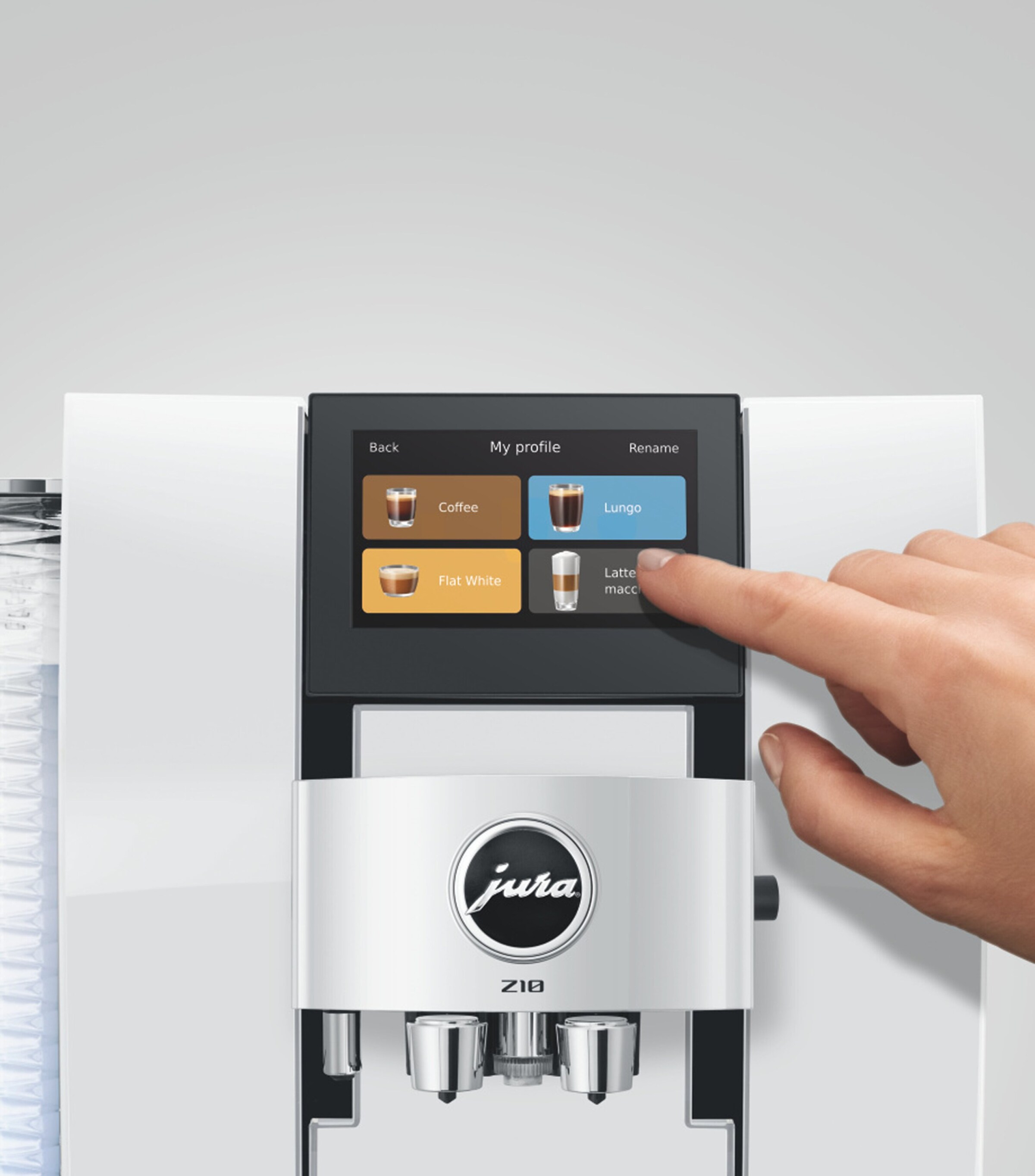 Jura Z10 Coffee Machine White Image 7