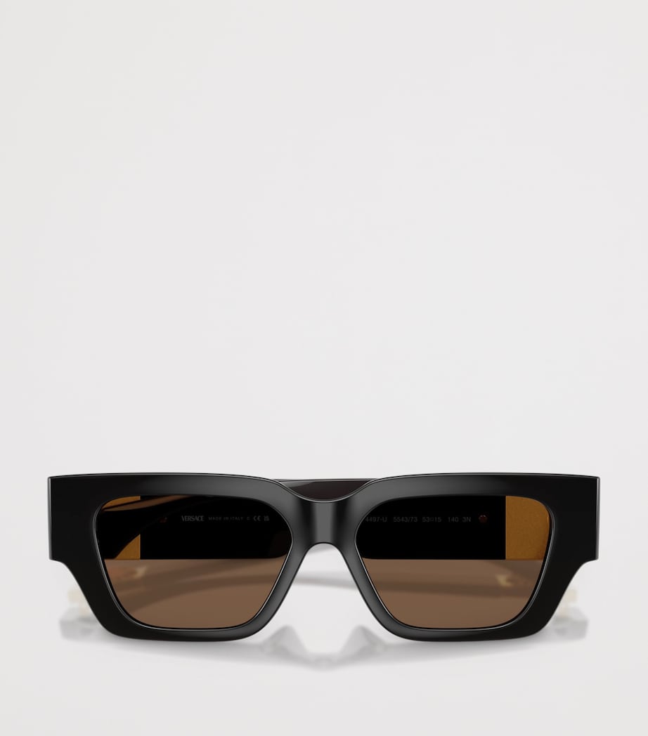 Versace VE4497U Rectangle Sunglasses Brown Image 5