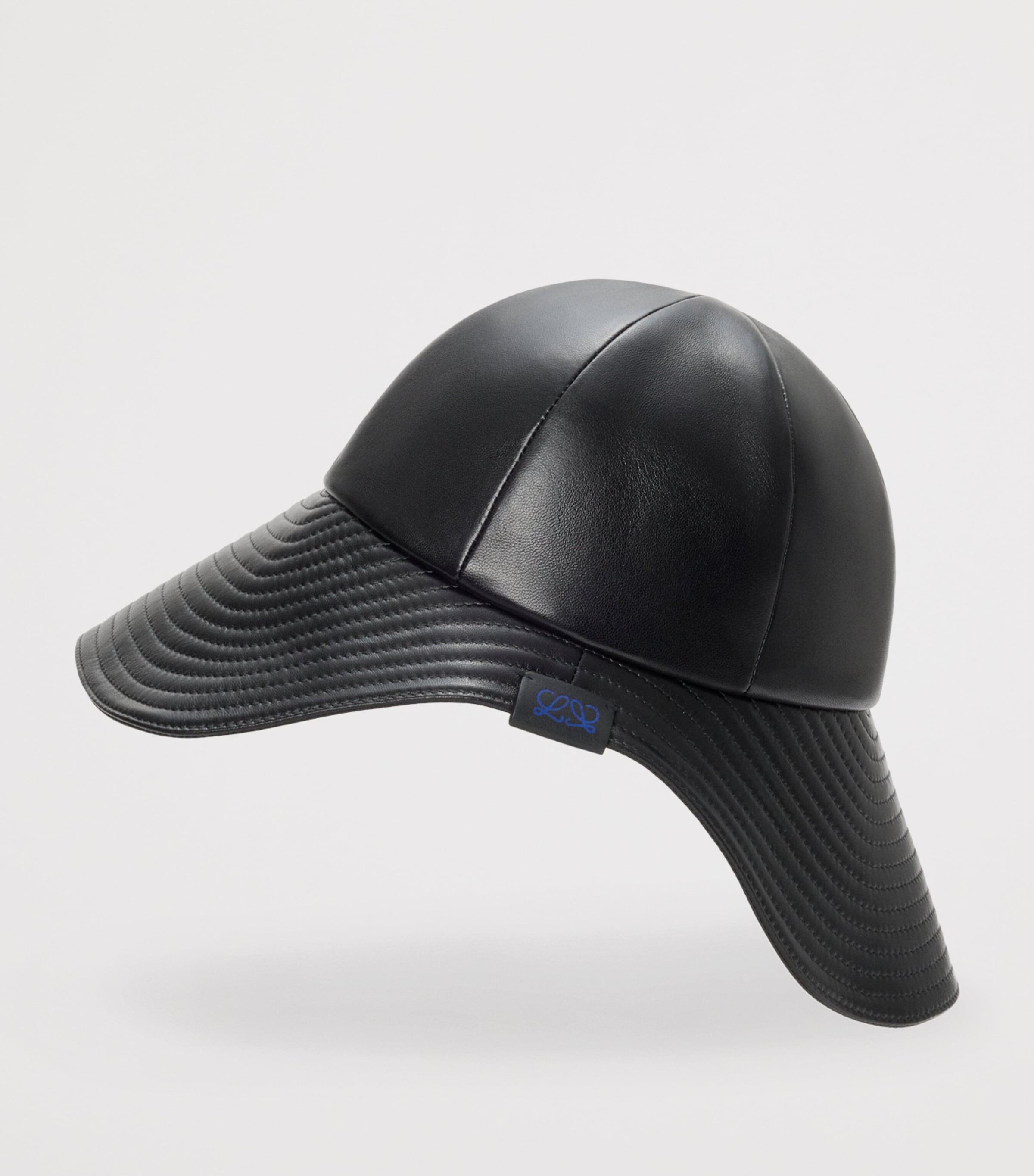 Leather Hiker Hat BLACK Image 3