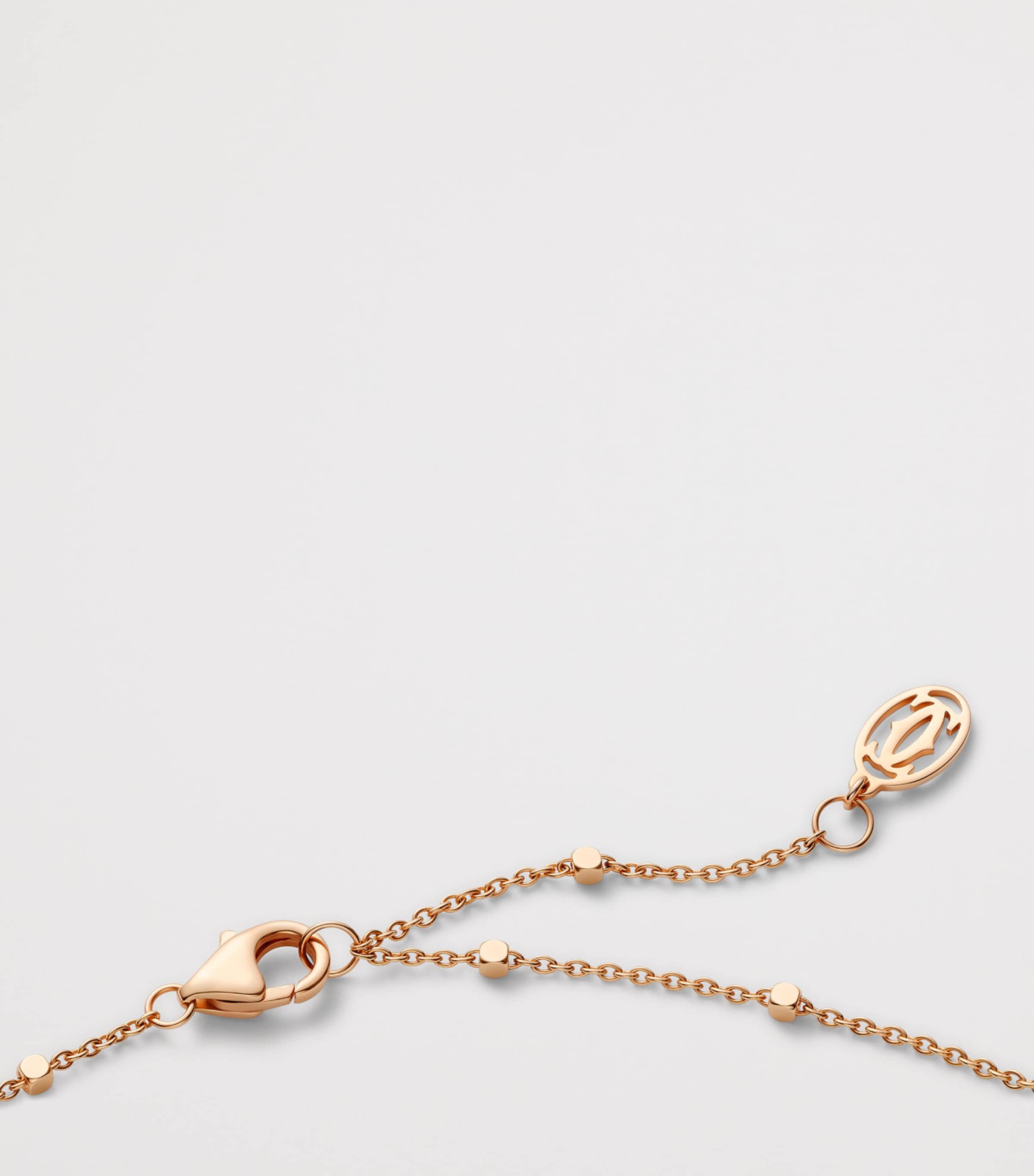 Cartier Rose Gold and Green Agate Clash de Cartier Pendant Necklace Rose Gold Image 5