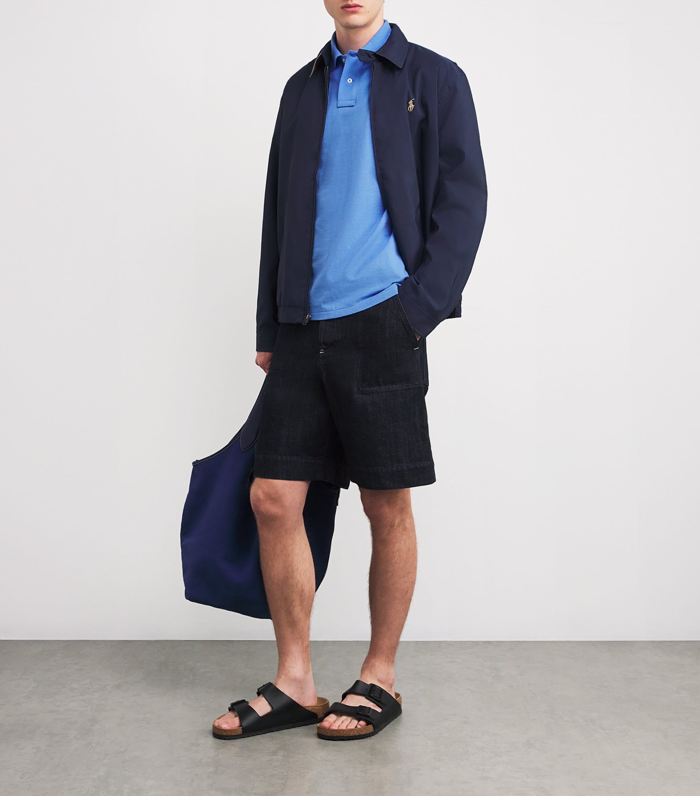 Polo Pony Polo Shirt HARBOUR ISLAND BLUE Image 2