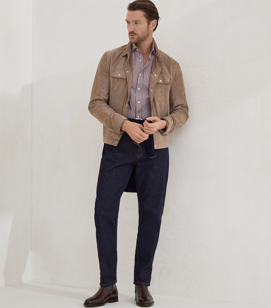 Suede Four-Pocket Jacket C4248 Image 4