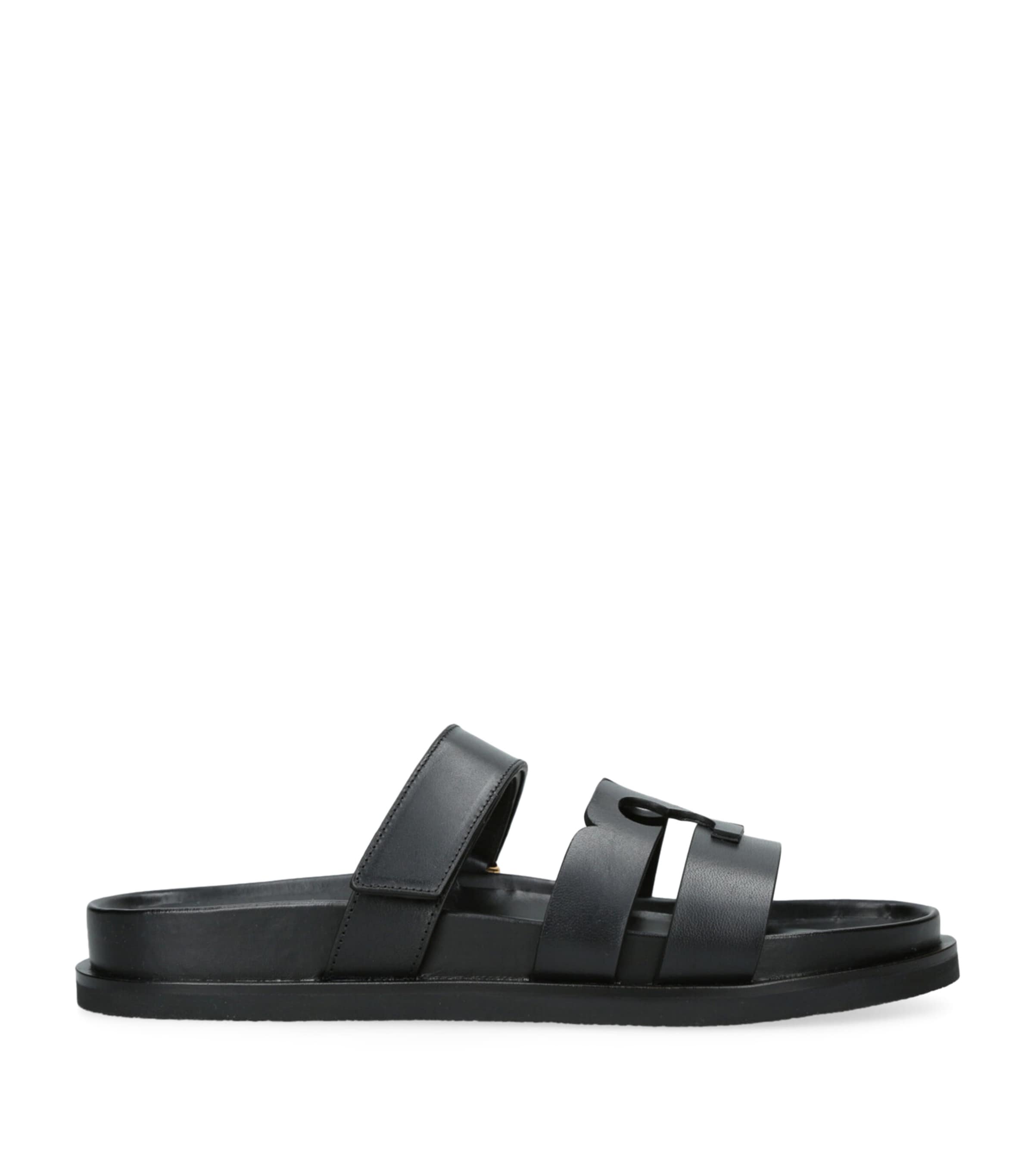 Shop Tory Burch Leather Ines Sport Slides