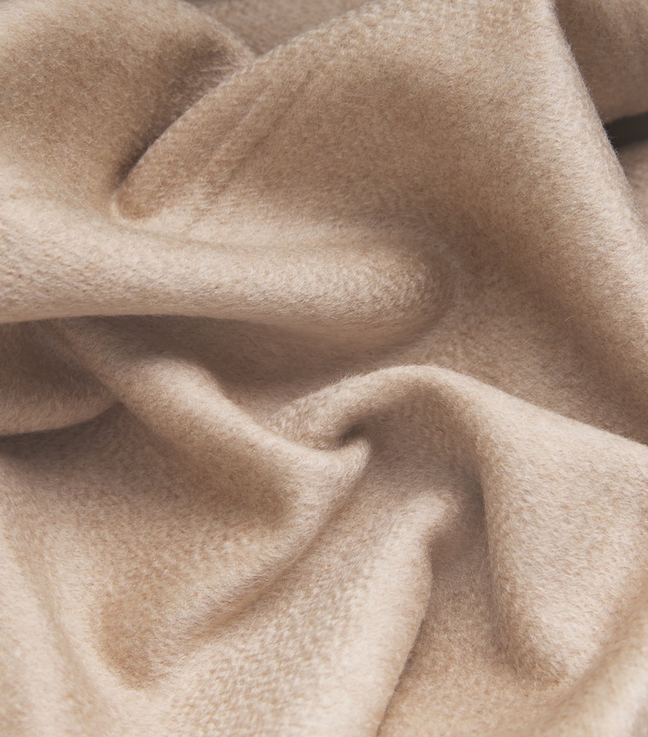 Cashmere Wrap Coat SAND Image 5