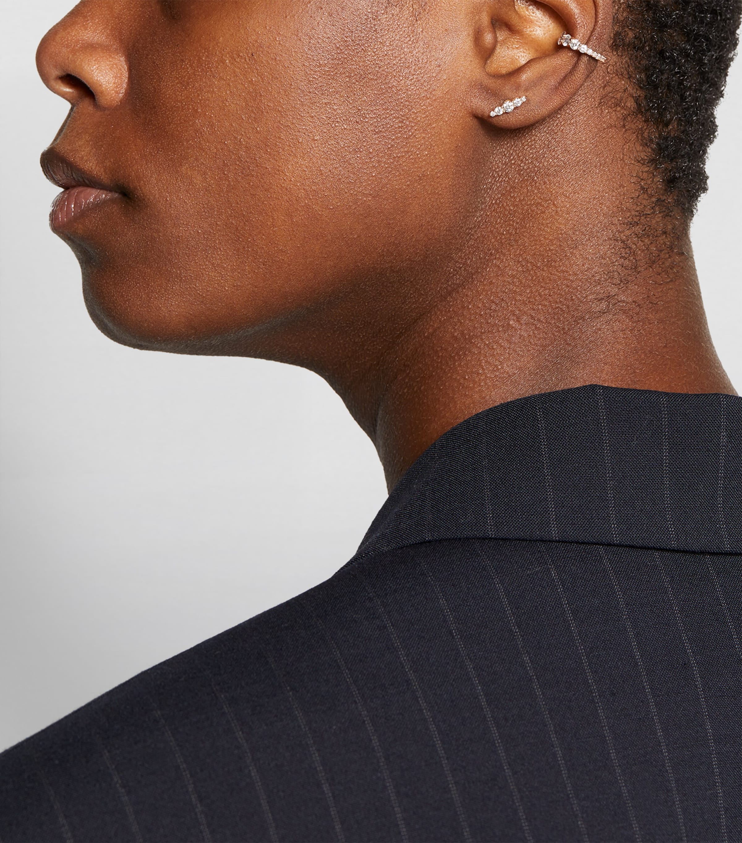 Rose Gold Aria Stud Earrings ROSE GOLD Image 4