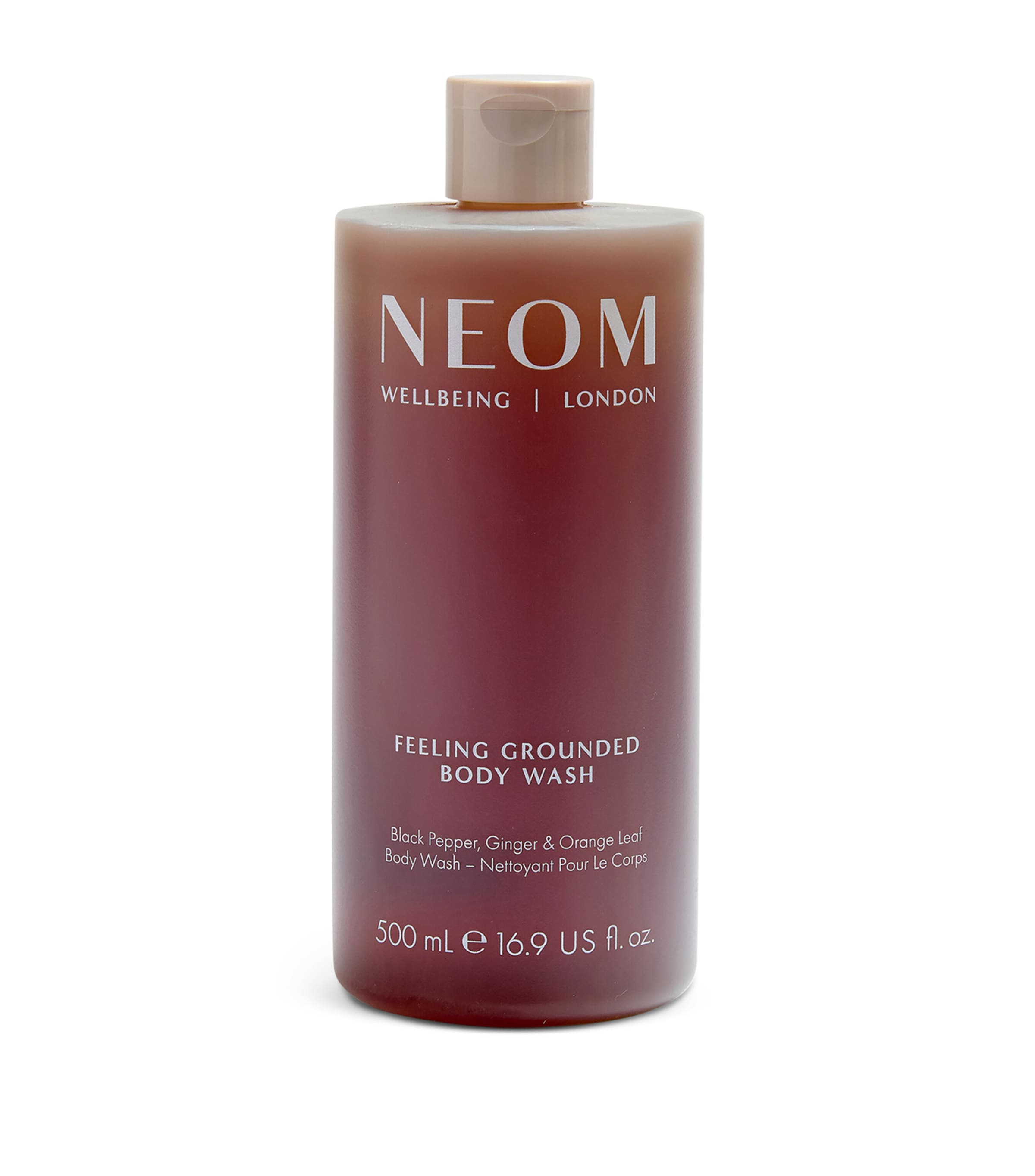 NEOM Feeling Grounded Body Wash (500ml) Image 1