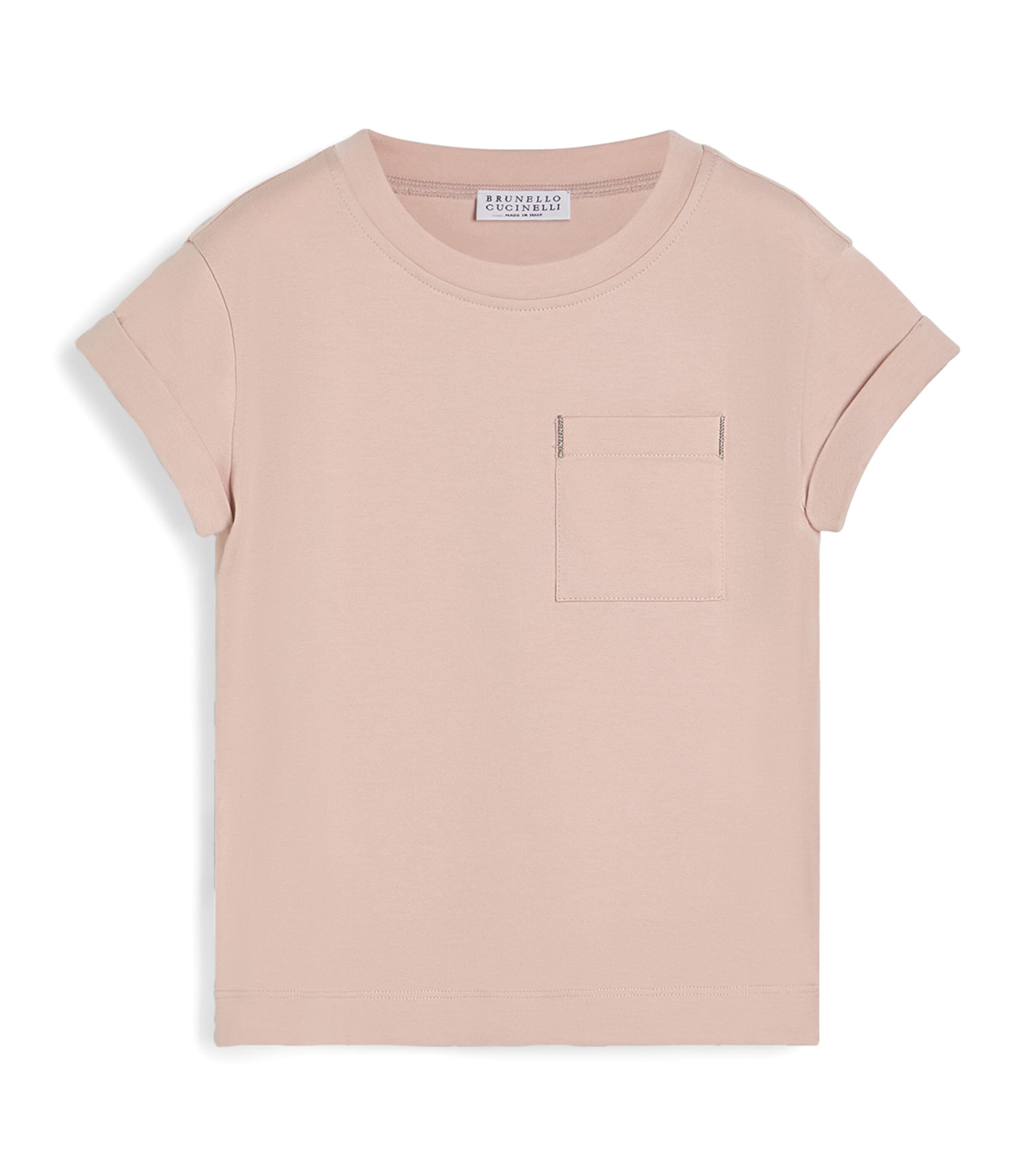 Brunello Cucinelli Kids Cotton Monili T-Shirt (4-6 Years) Image 1