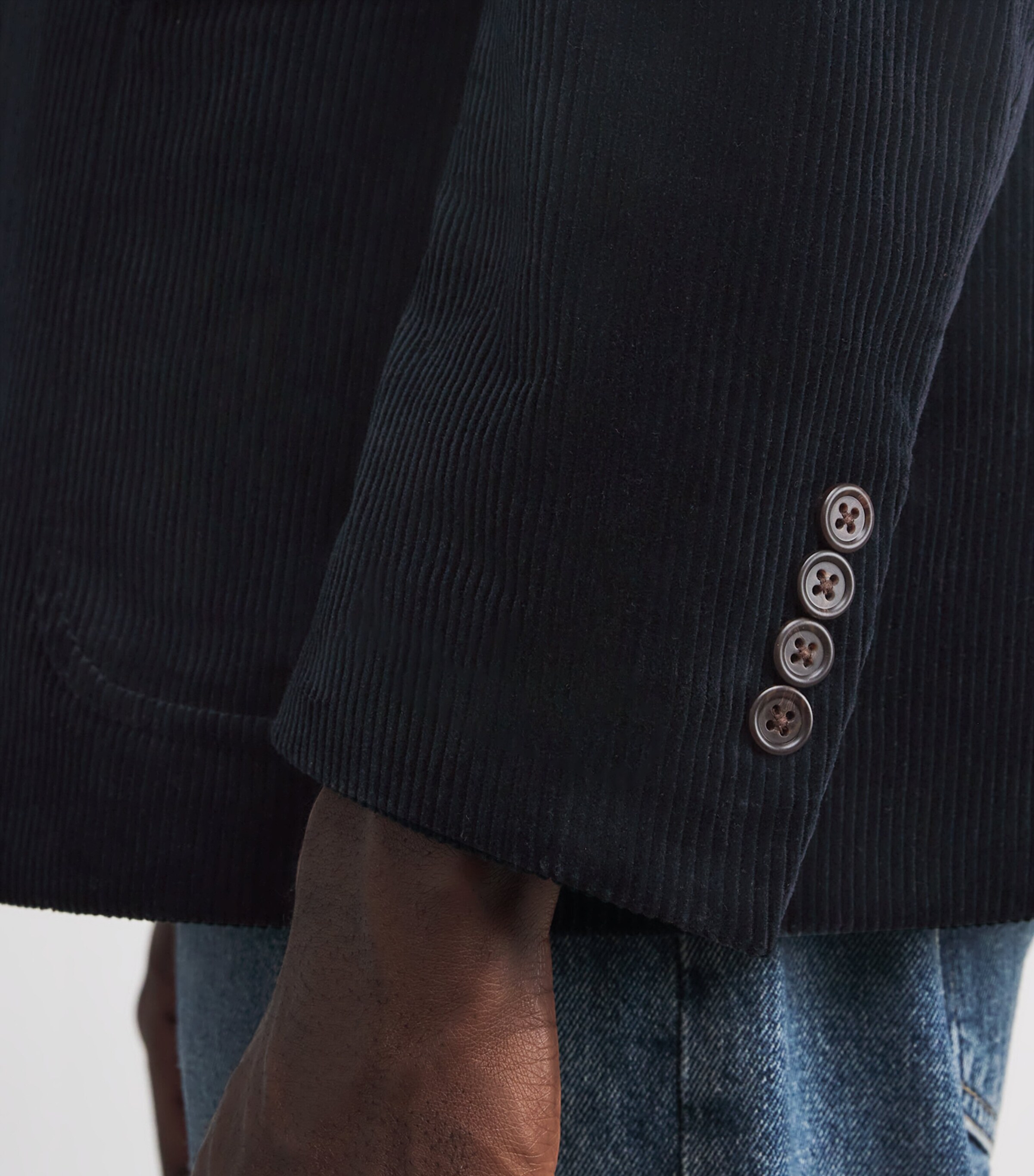 Polo Ralph Lauren Mens Cotton Corduroy Blazer Navy Image 6
