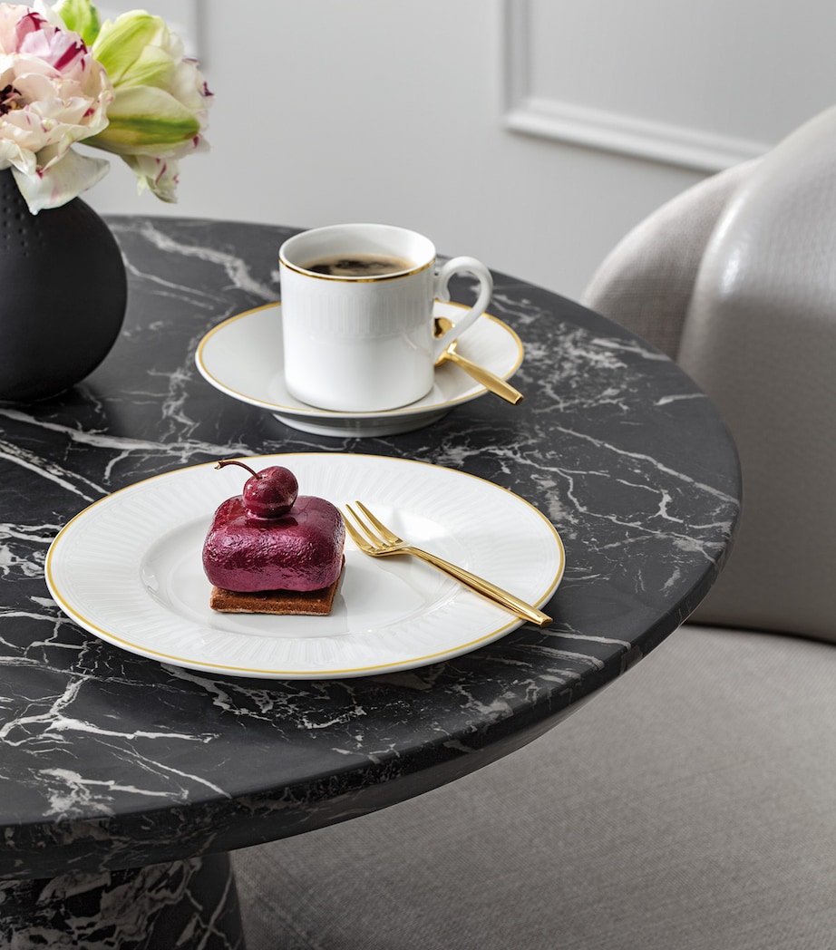 Bone Porcelain Château Septfontaines Salad Plate (22.5cm) WHITE Image 3