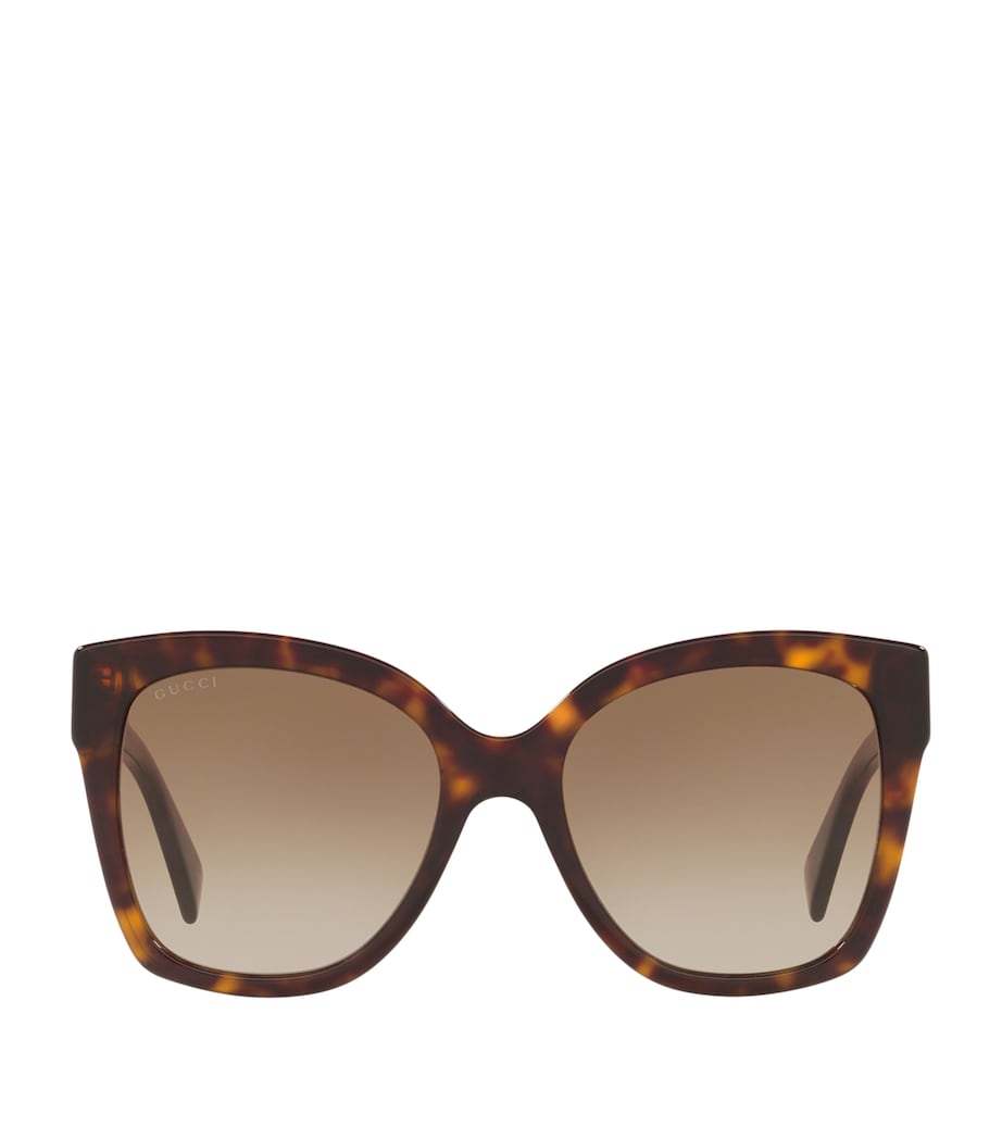 Rectangular Tortoiseshell Sunglasses 4402D1 Image 1