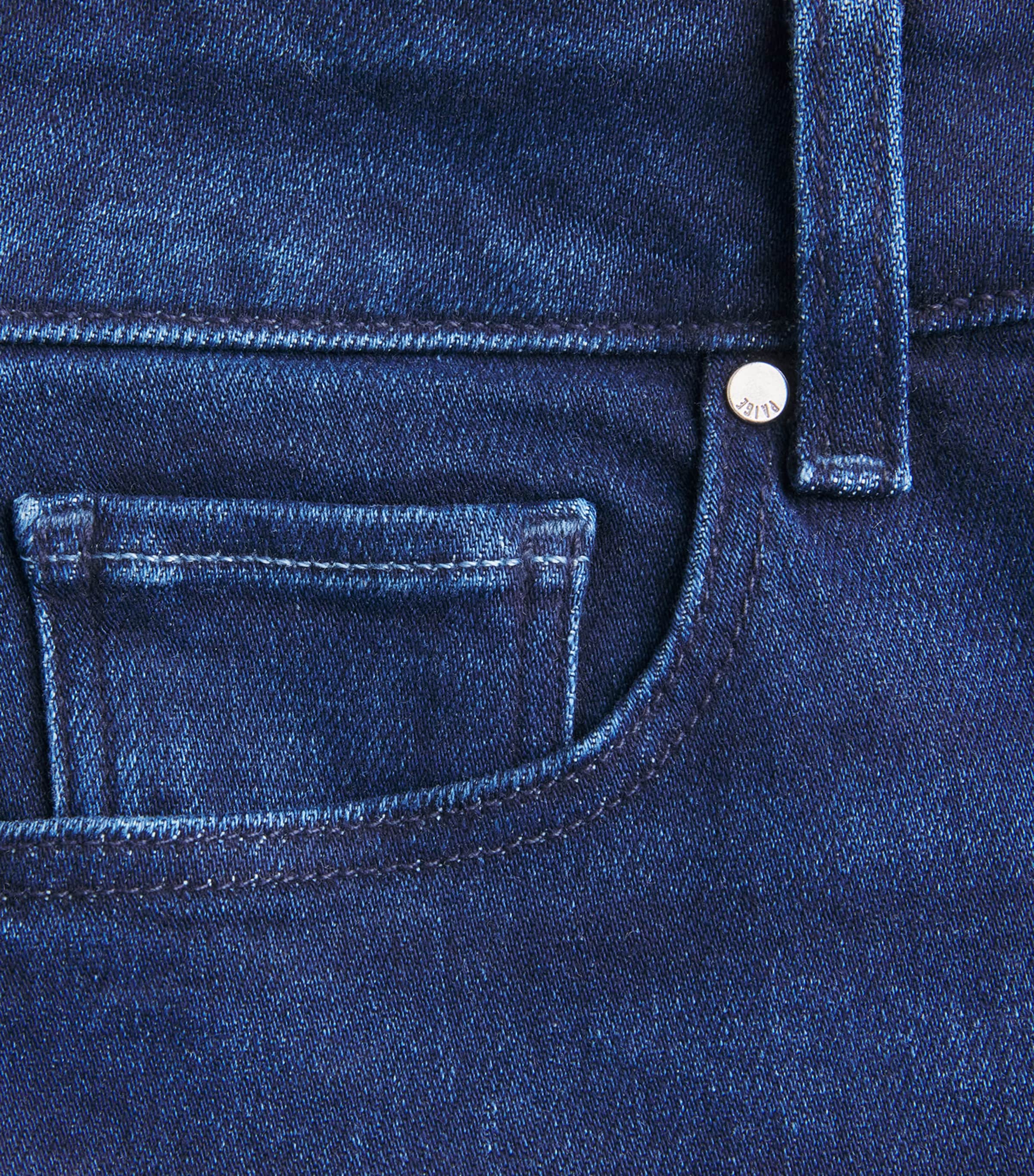 PAIGE Womens Sasha Wide-Leg Jeans Moonlit Marina Image 6