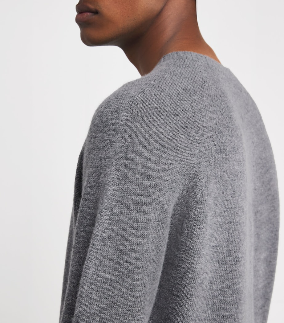 Virgin Wool-Cashmere Sweater SMOKE Image 6