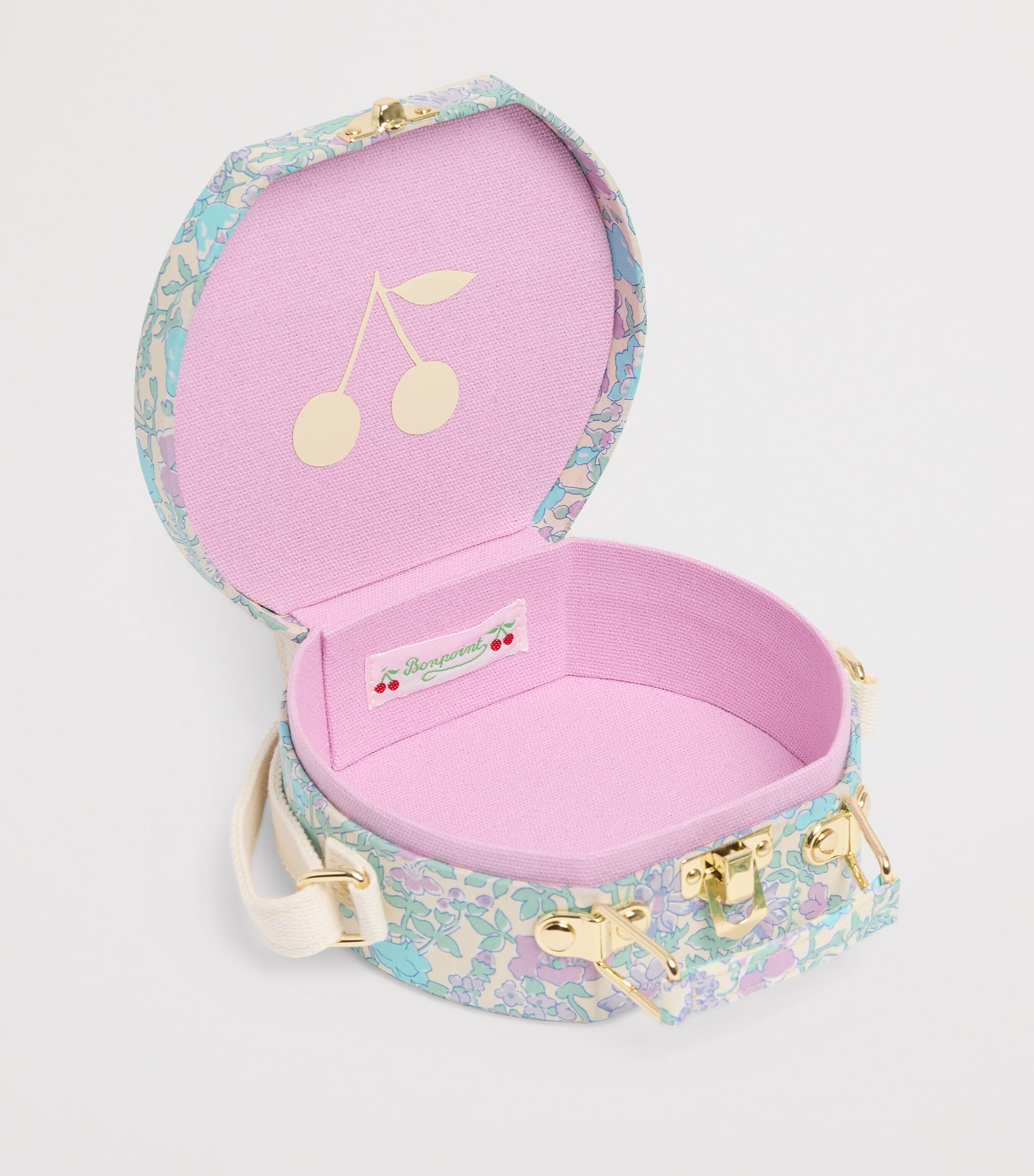 Bonpoint Liberty Cotton Jadore Mini Bag Parme Clair Image 3