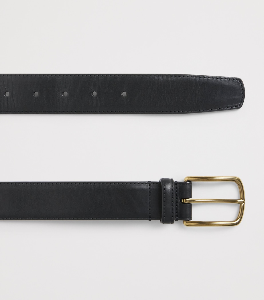Officine Creative Leather Belt Nero Image 3