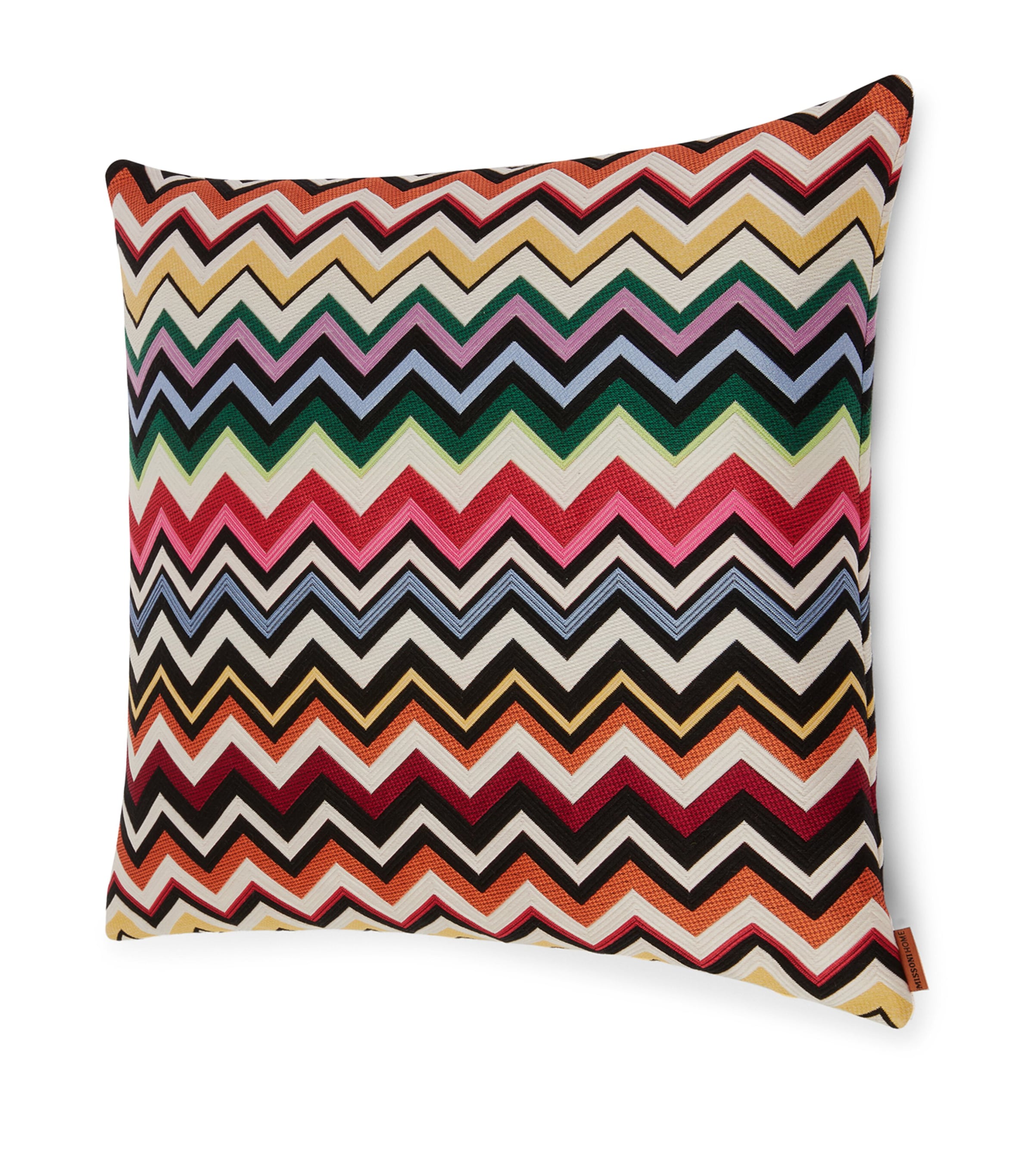 Zigzag Belfast Cushion (40cm x 40cm) NO COLOUR Image 2