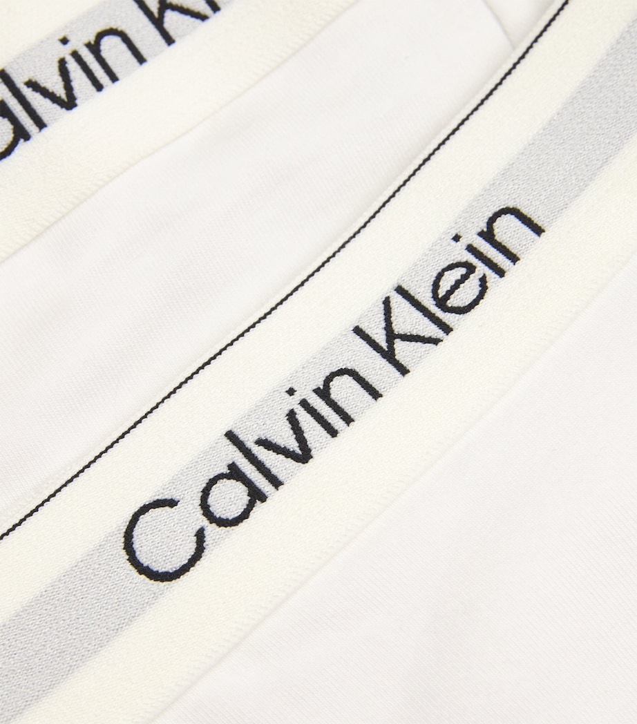 Cotton Stretch Relaxed Icon Trunks (Pack of 3) 100-WHITE Image 3