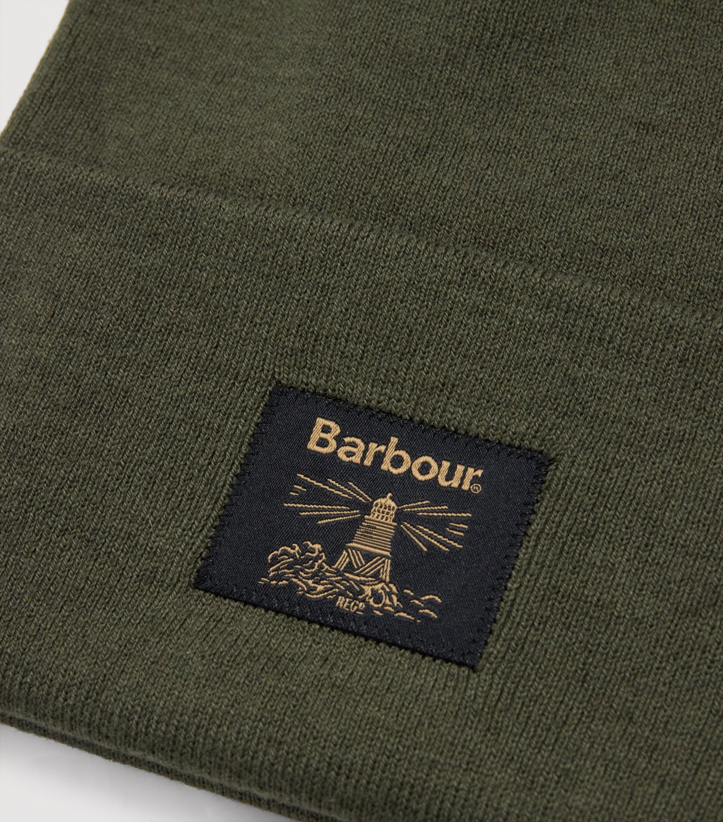 Cotton-Blend Harton Beanie DEEP OLIVE Image 3