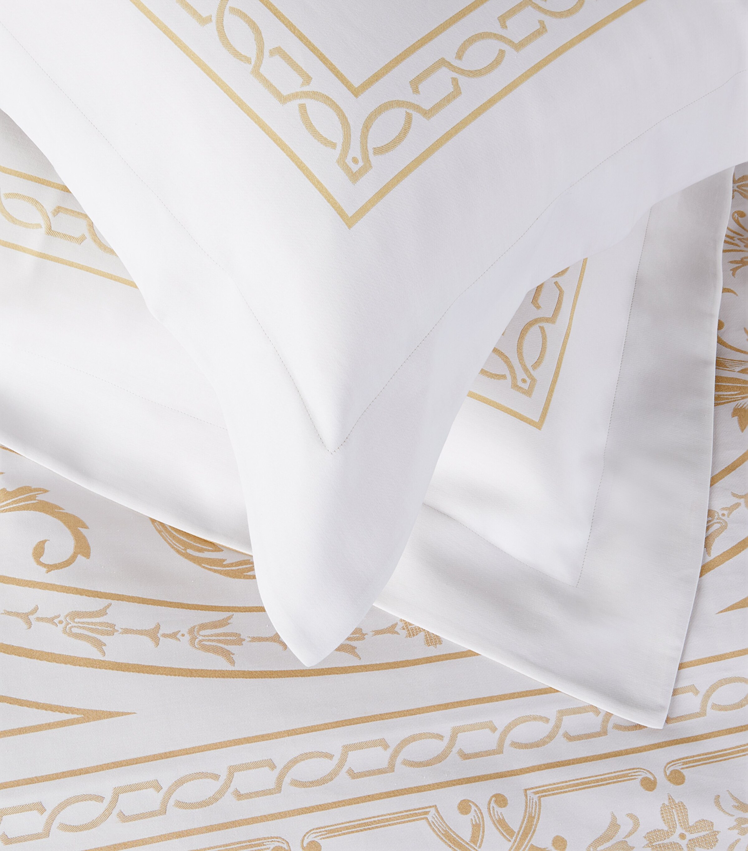 Celso De Lemos Versailles Oxford Pillowcase (50cm x 75cm) Miel Image 7