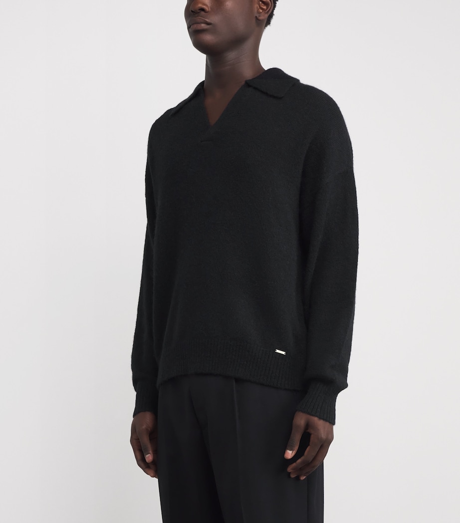 Atticus Knit Sweatshirt 11 - NAVY Image 3