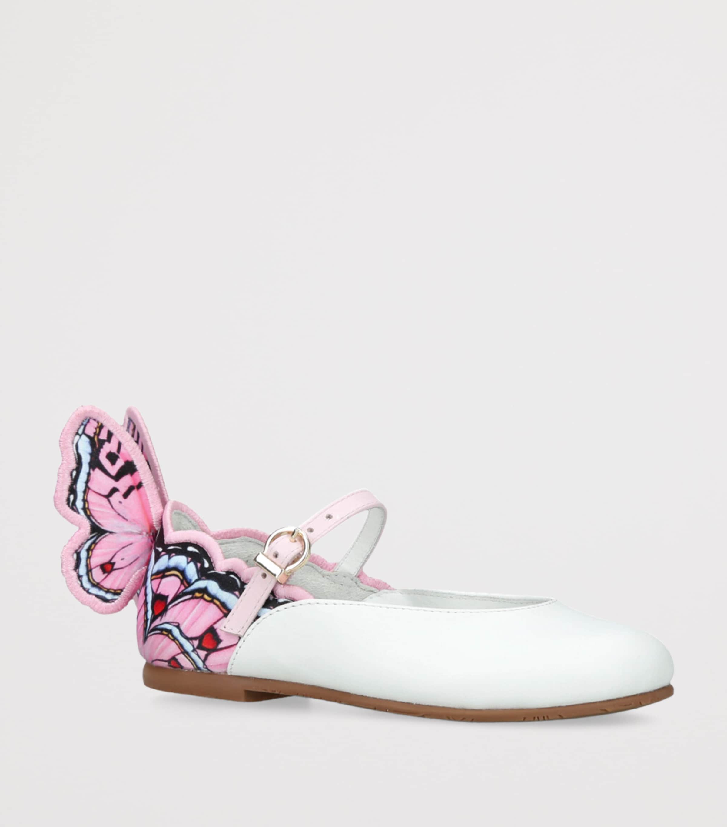Sophia Webster Mini Embellished Chiara Ballet Flats White/comb Image 3