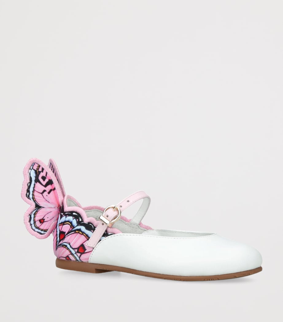 Sophia Webster Mini Embellished Chiara Ballet Flats White/comb Image 3