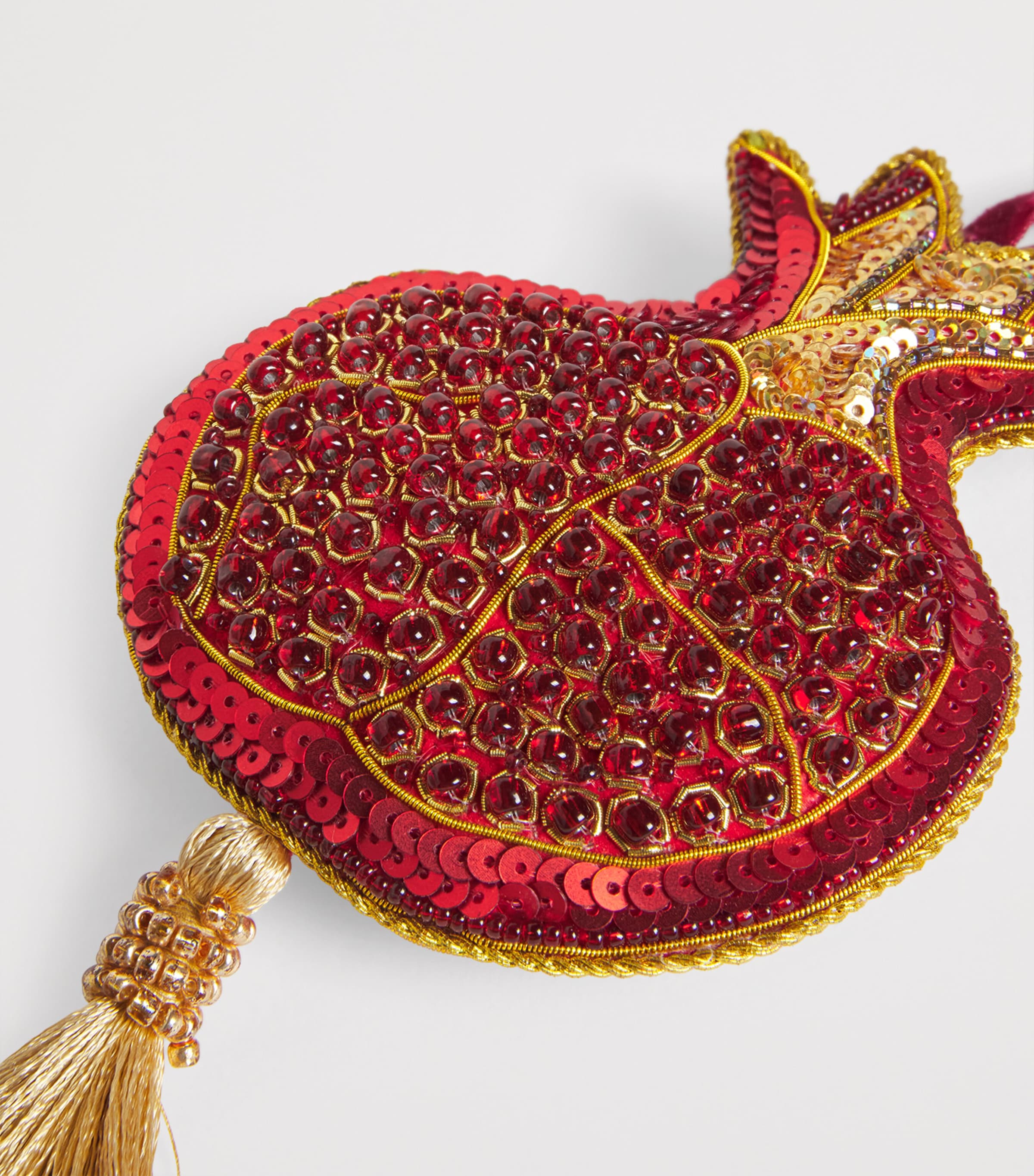 Beaded Pomegranate Tree Decoration MULTI Image 2