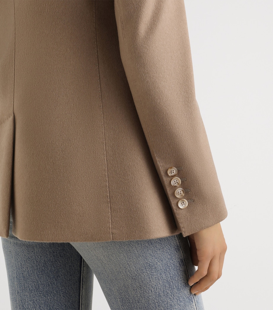 Cashmere Double-Breasted Blazer M3830-TOBA Image 5