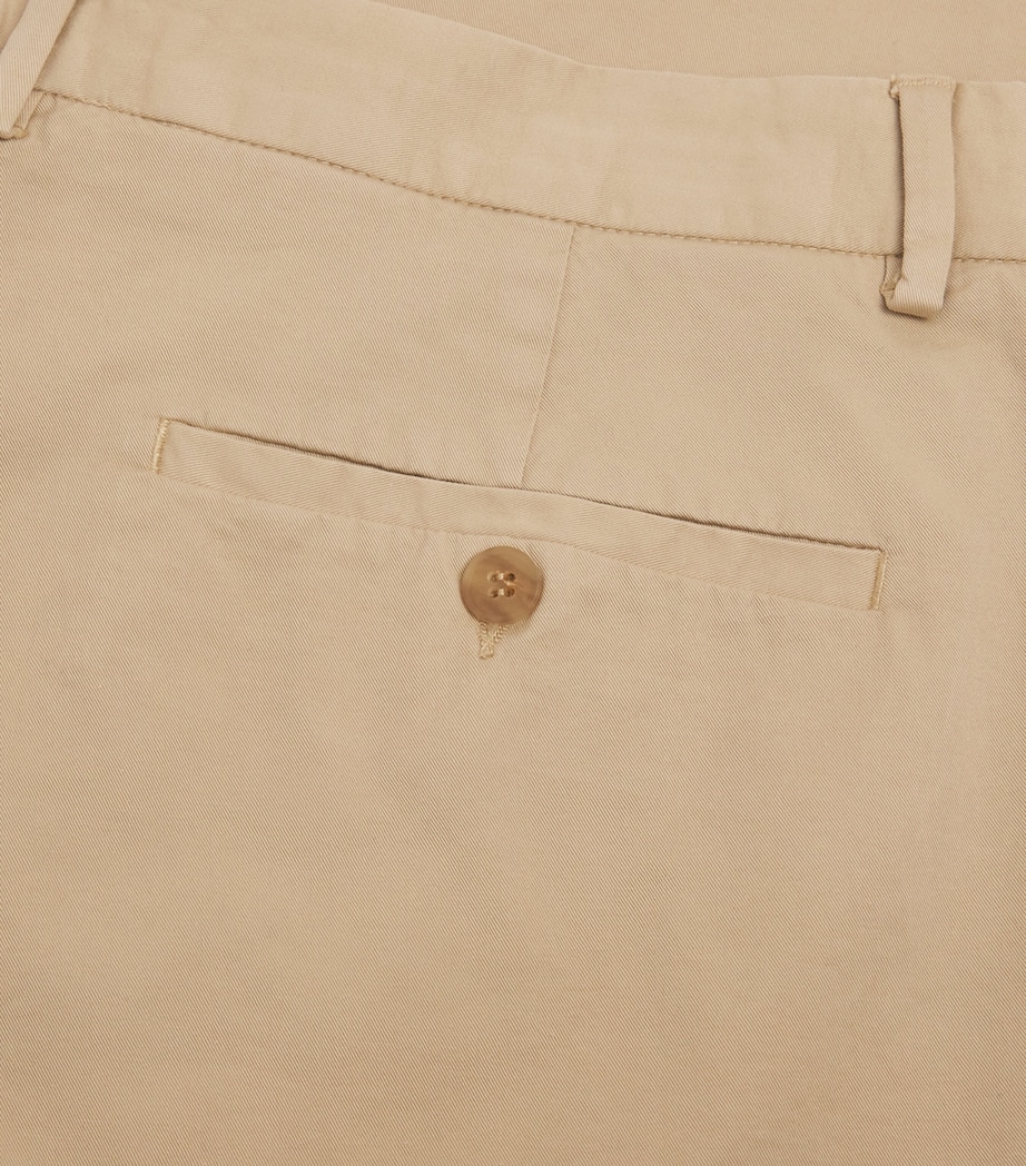 Stretch-Cotton Slim Chinos WHBS-LIGHT STONE Image 5