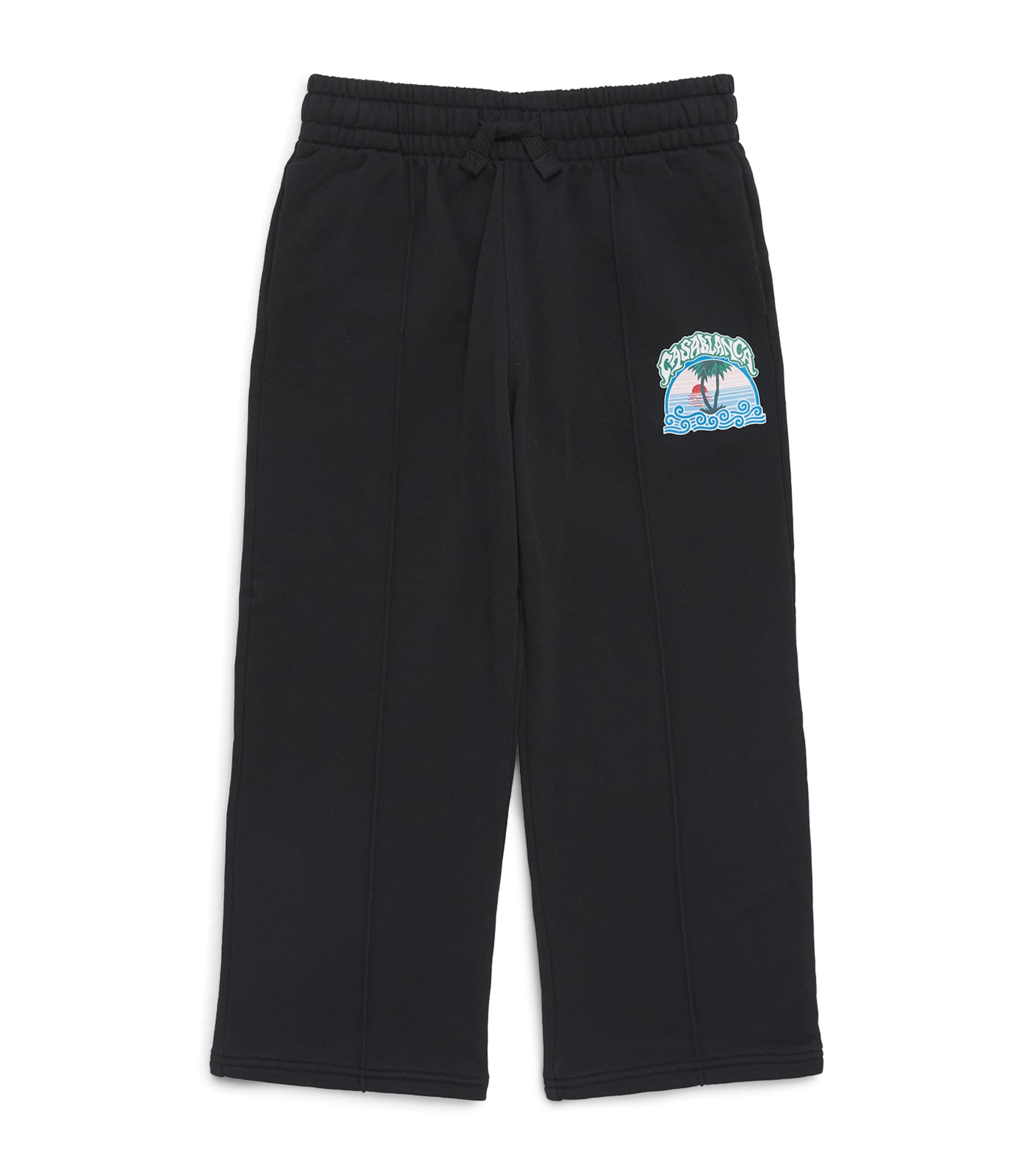 Casablanca Kids Palm Tree Sweatpants (3-14 Years) Palm Tree Emblem Image 1